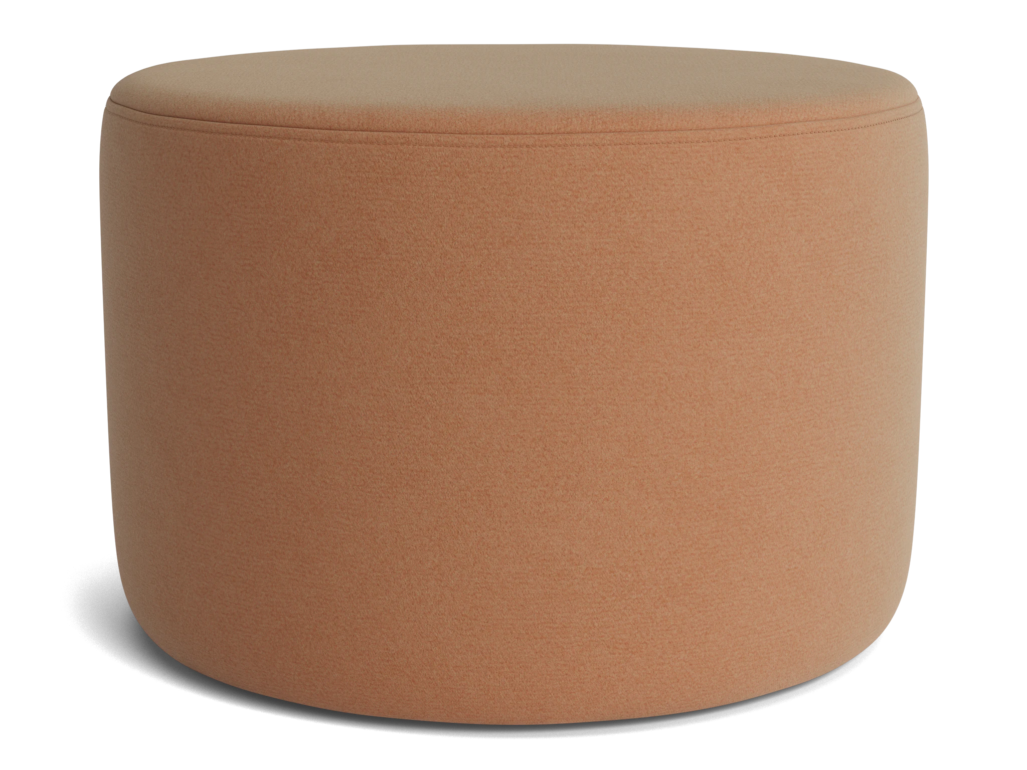 hanna petite ottoman royale pantone mocha mousse