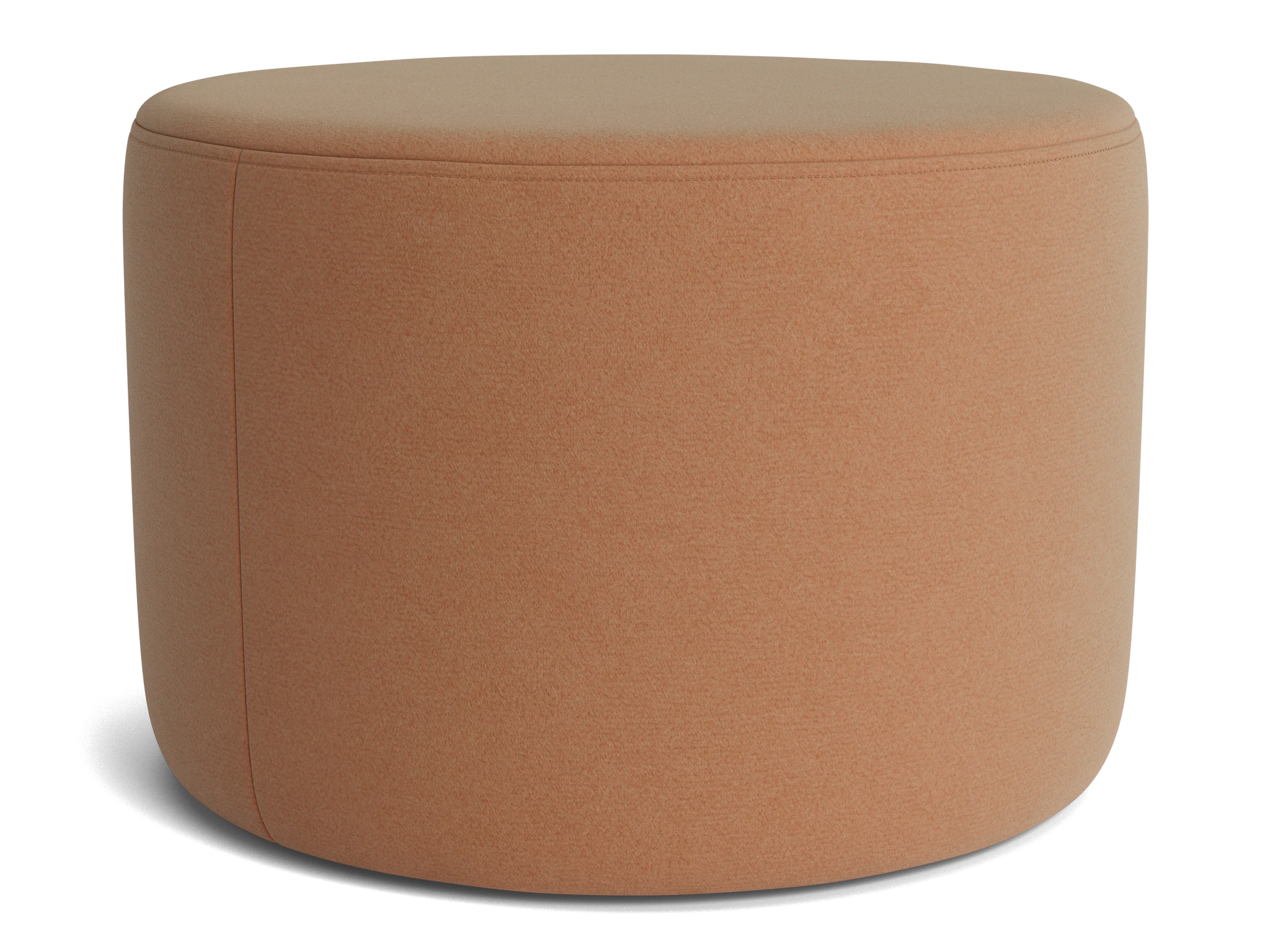 hanna petite ottoman royale pantone mocha mousse