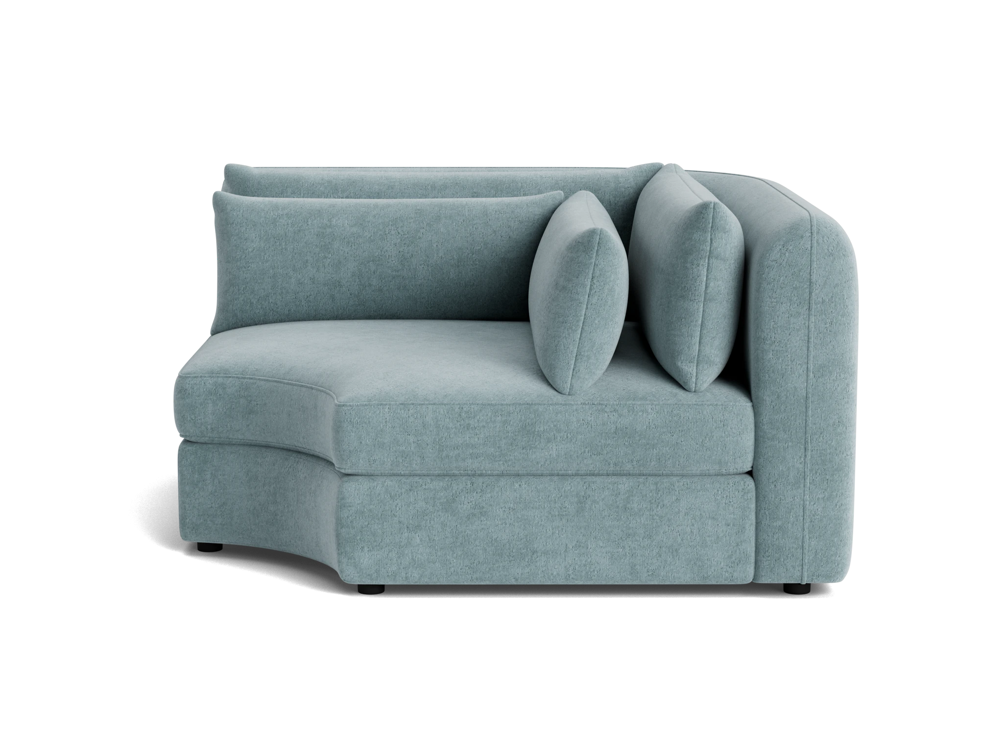 sebastian corner wedge plush mist