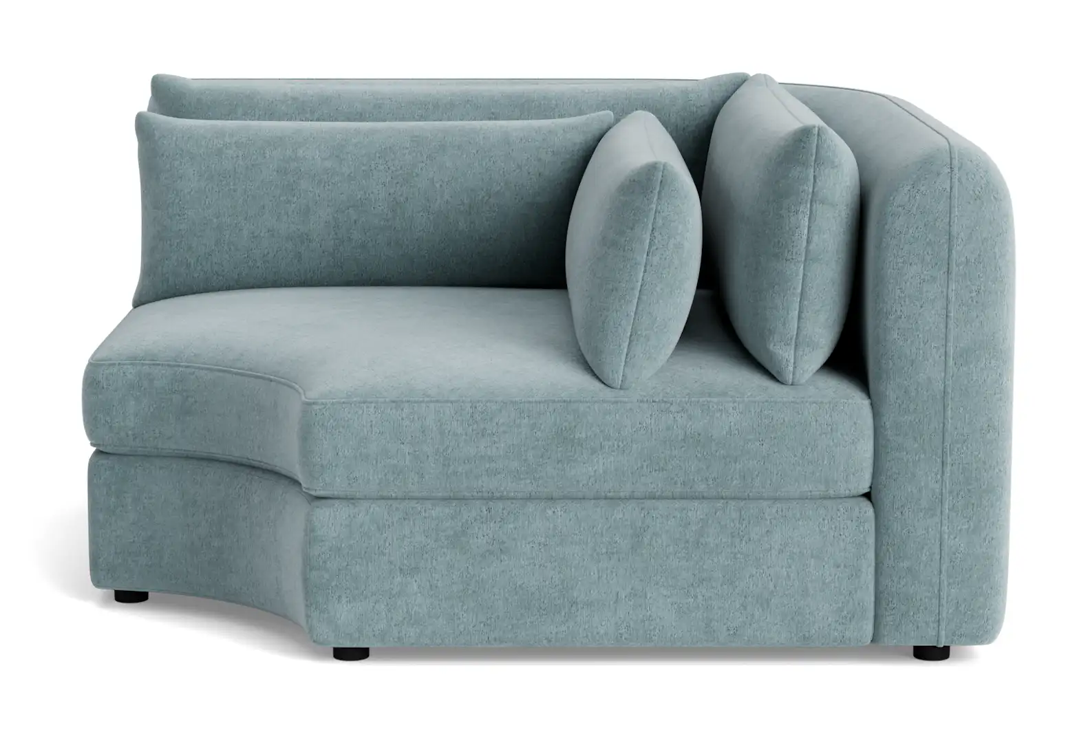 sebastian corner wedge plush mist