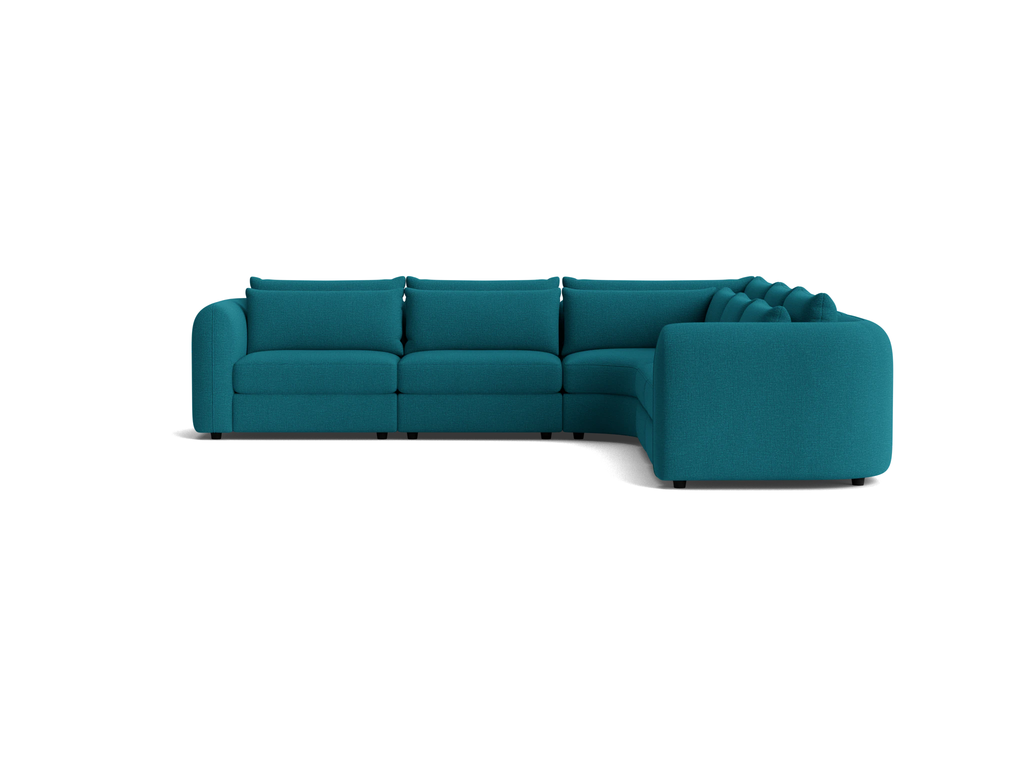 sebastian modular wedge corner sectional key largo zenith teal