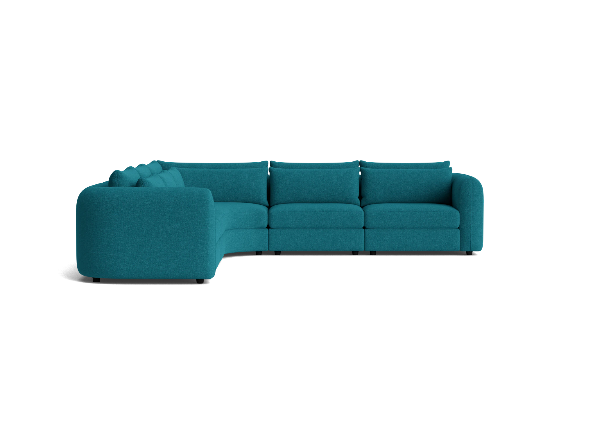 sebastian modular wedge corner sectional key largo zenith teal