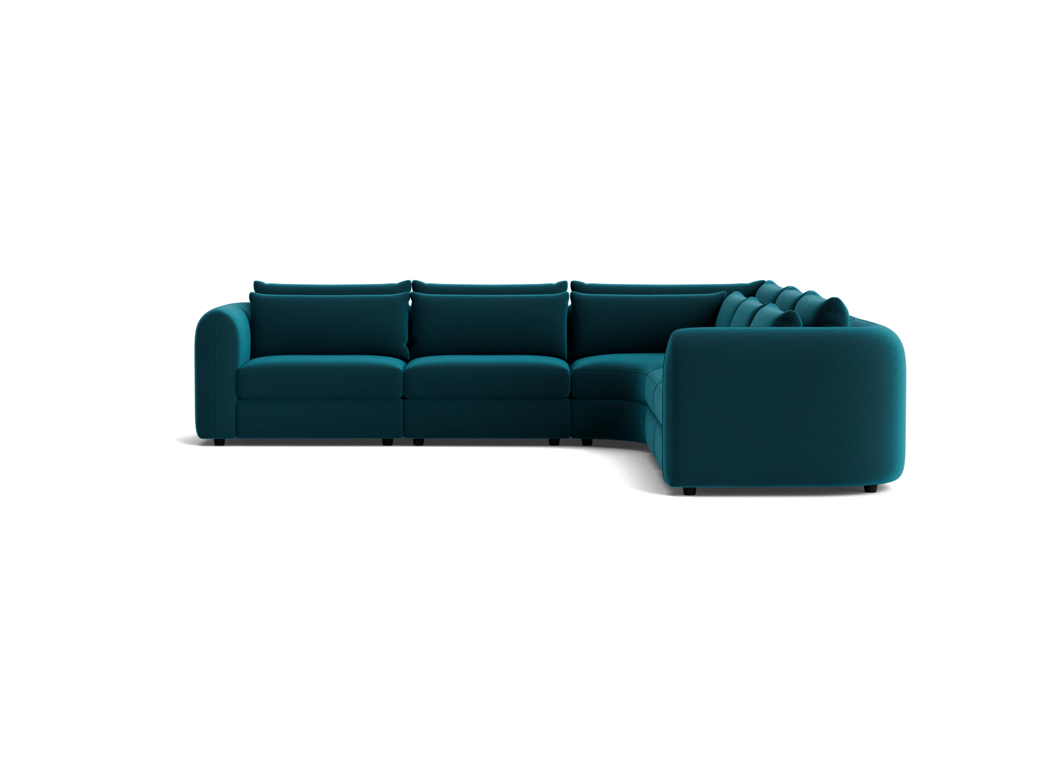 sebastian modular wedge corner sectional royale peacock
