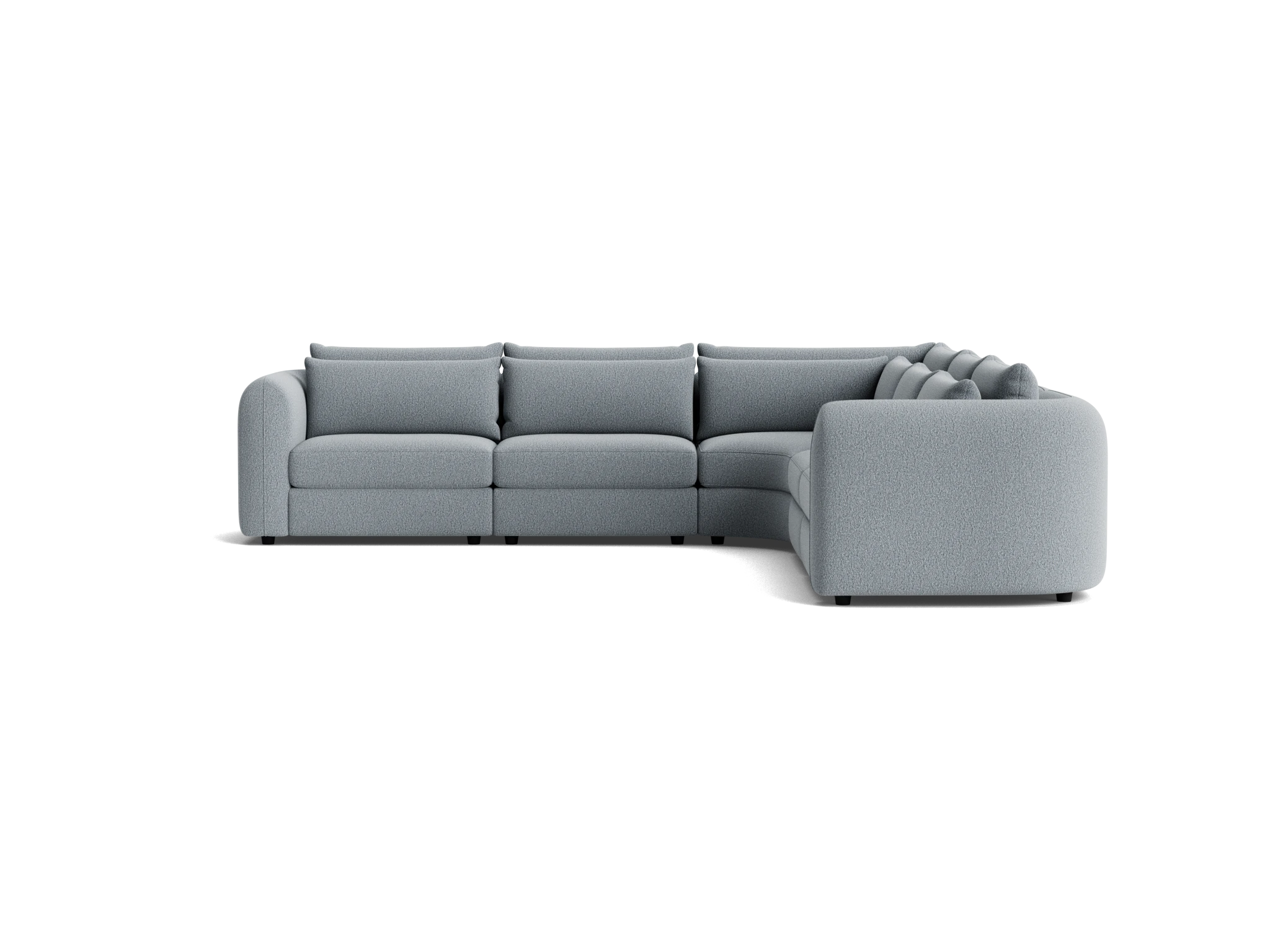 sebastian modular wedge corner sectional synergy pewter