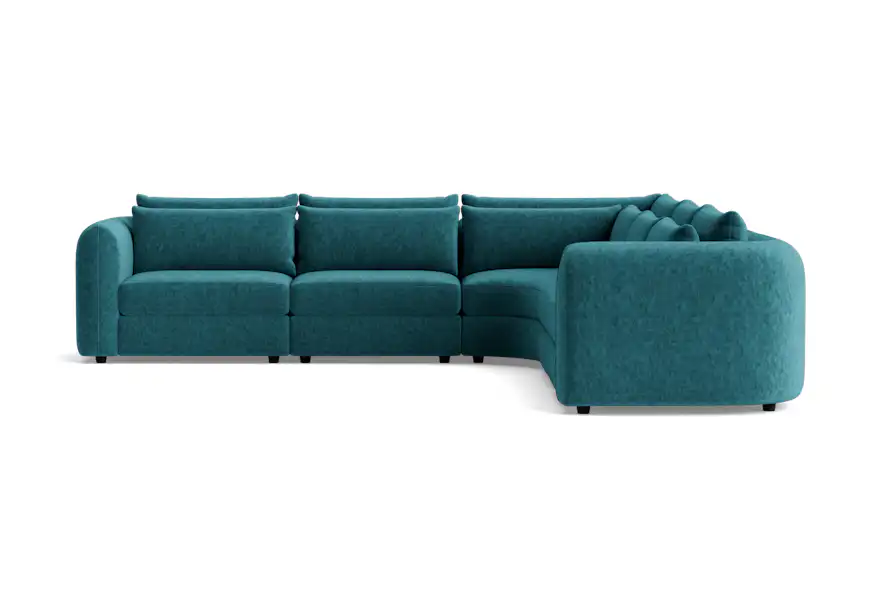 sebastian modular wedge corner sectional prime peacock