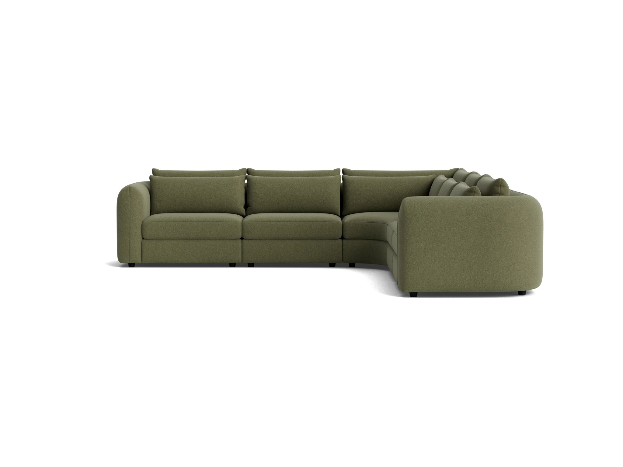 sebastian modular wedge corner sectional faithful olive