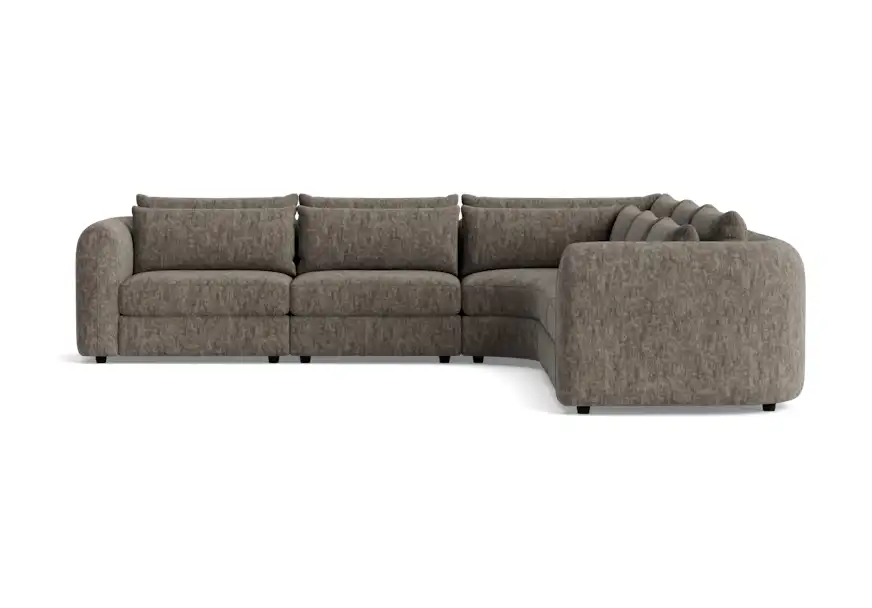sebastian modular wedge corner sectional crave mocha latte