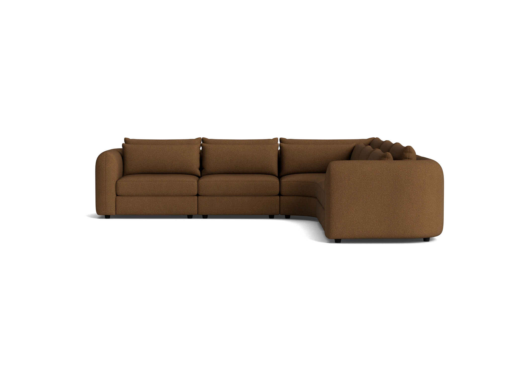 sebastian modular wedge corner sectional faithful mocha