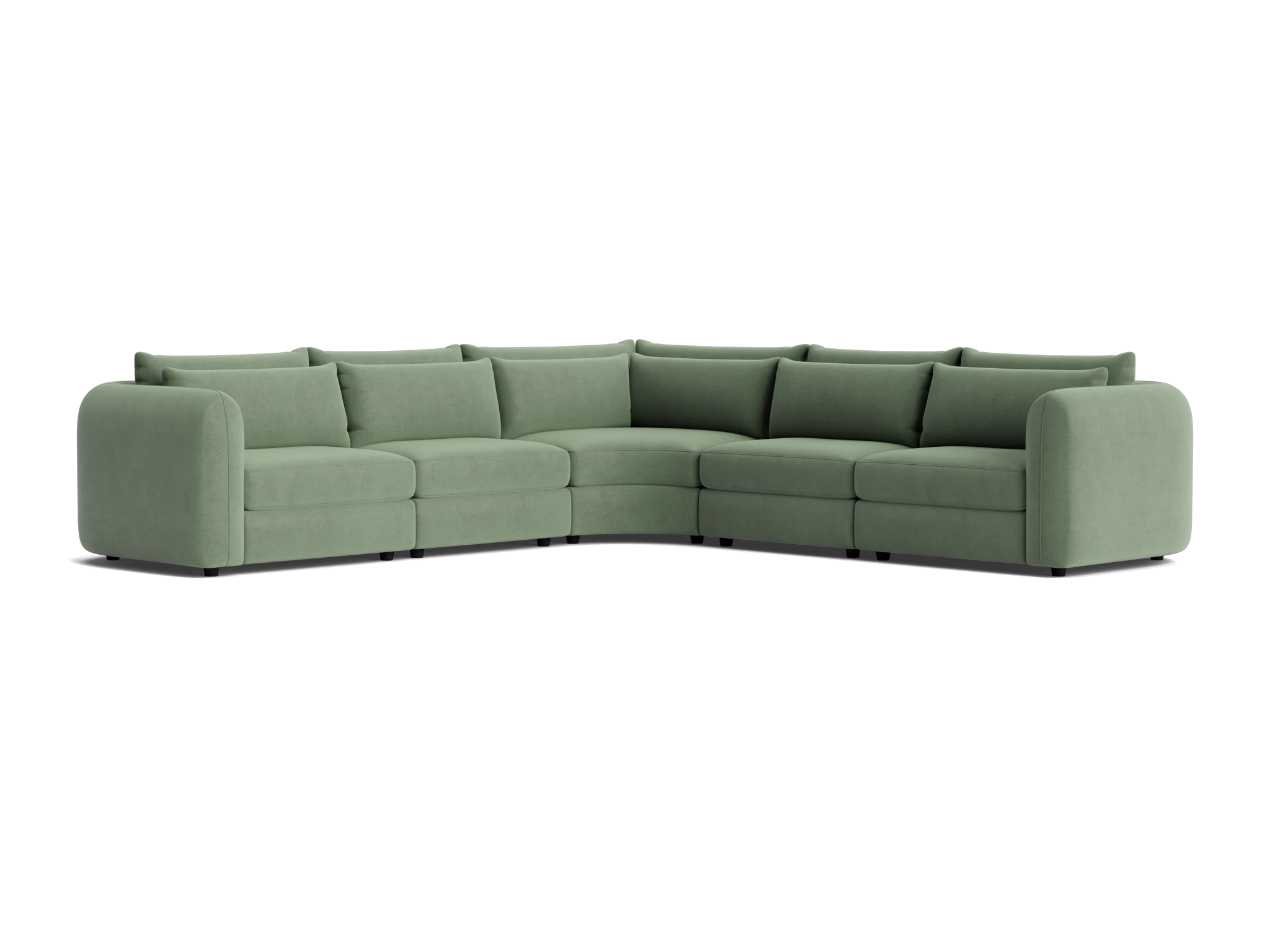 sebastian modular wedge corner sectional royale sage
