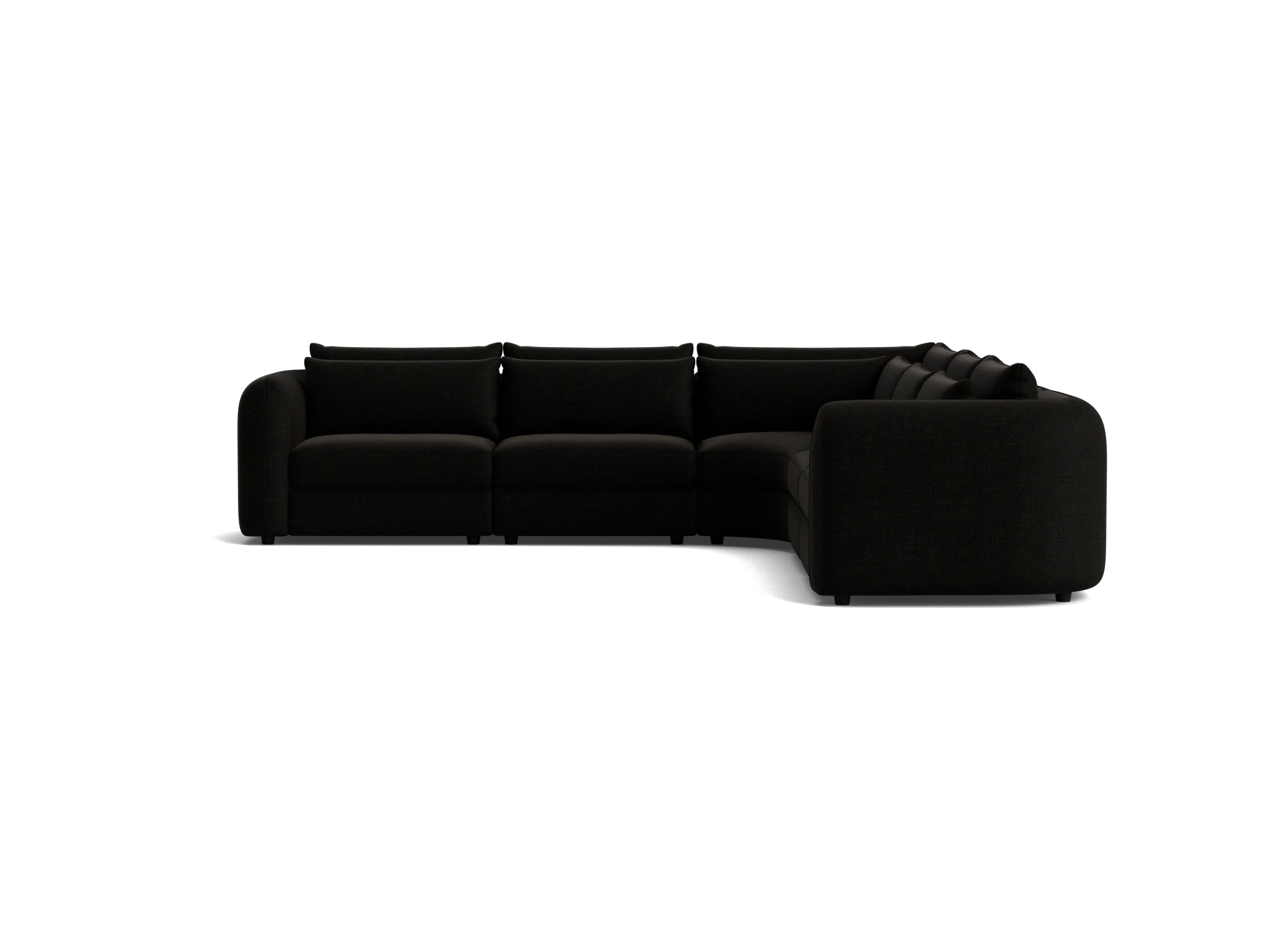 sebastian modular wedge corner sectional milo onyx