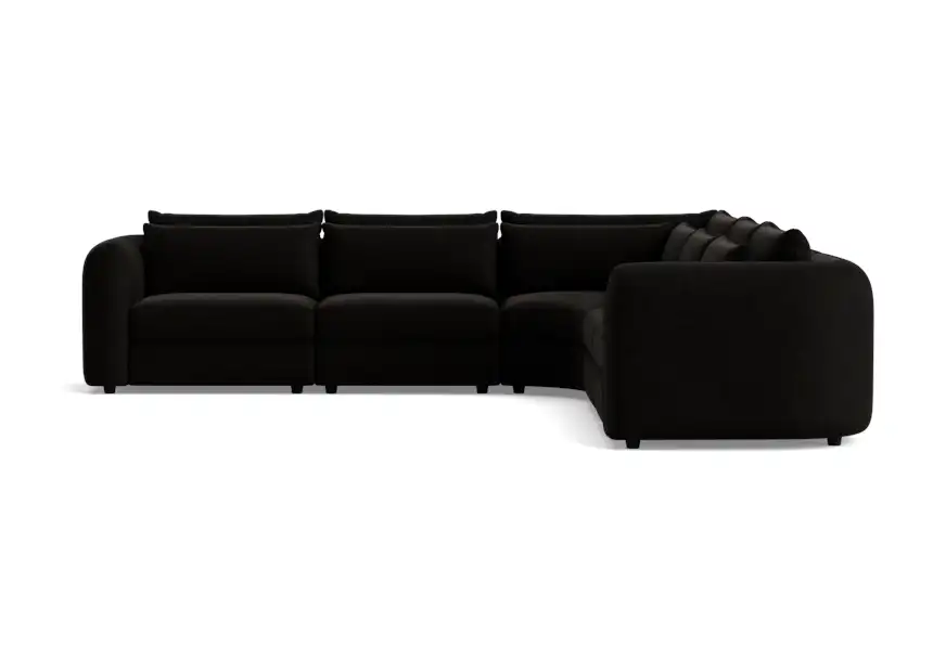 sebastian modular wedge corner sectional milo onyx