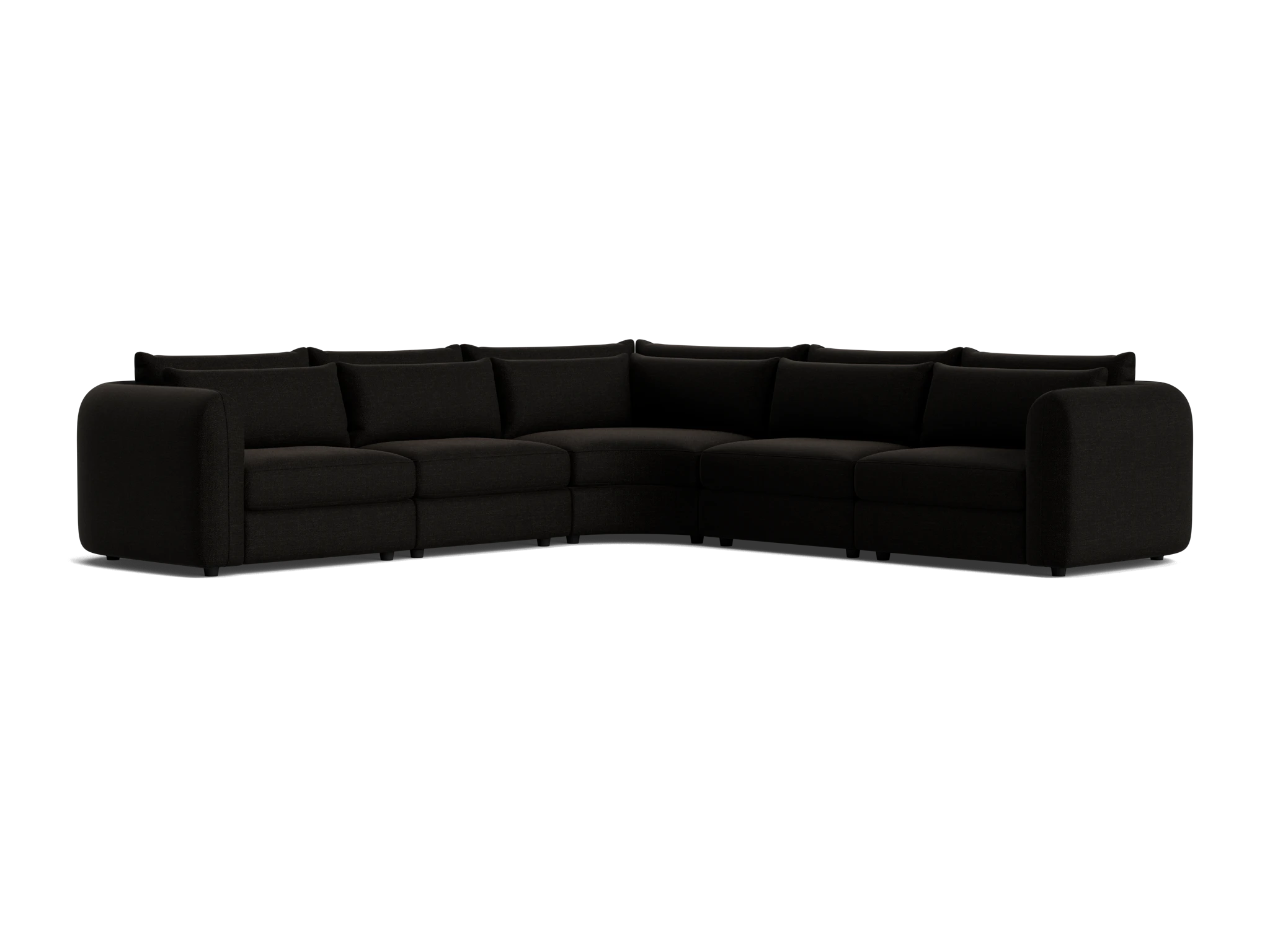 sebastian modular wedge corner sectional milo onyx
