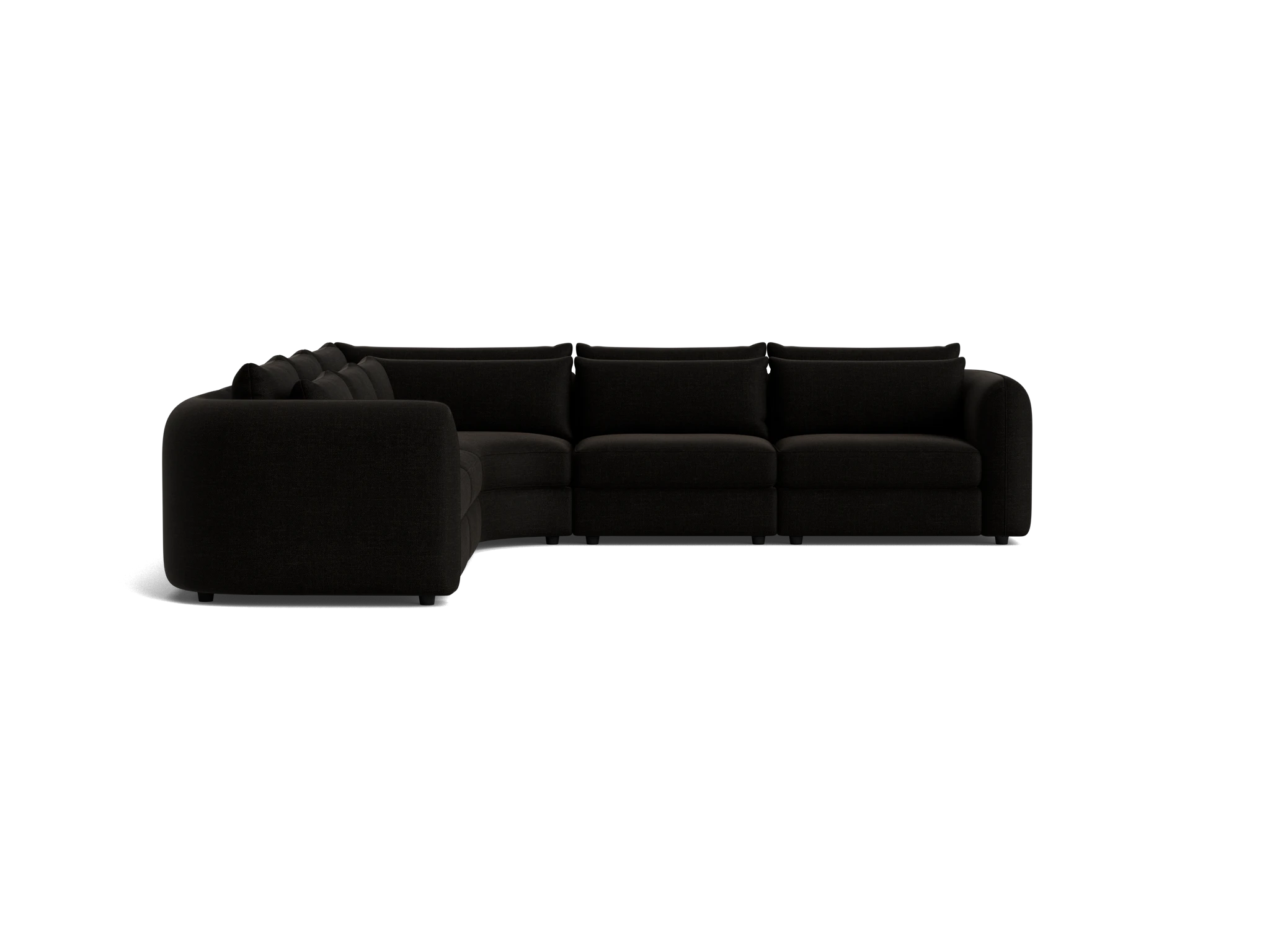 sebastian modular wedge corner sectional milo onyx