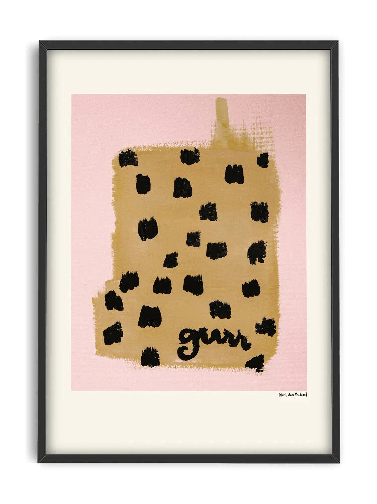 sara stribrant grrr art print