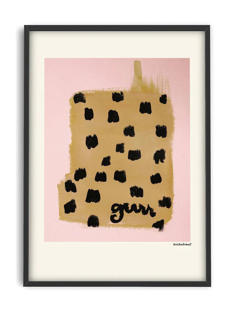 Sara Stribrant - Grrr Art Print