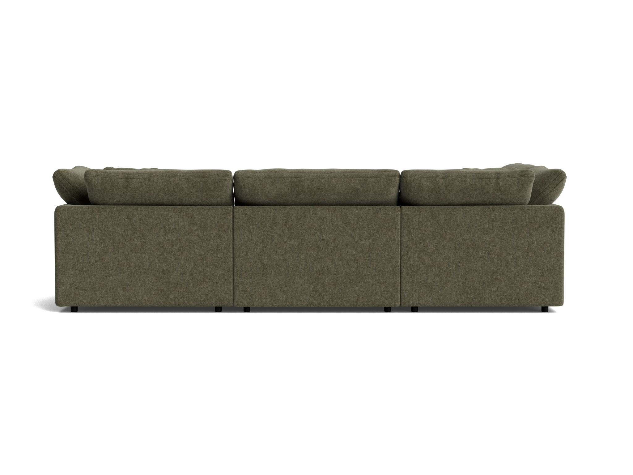 bryant modular double chaise sofa bumper sectional kenley spruce
