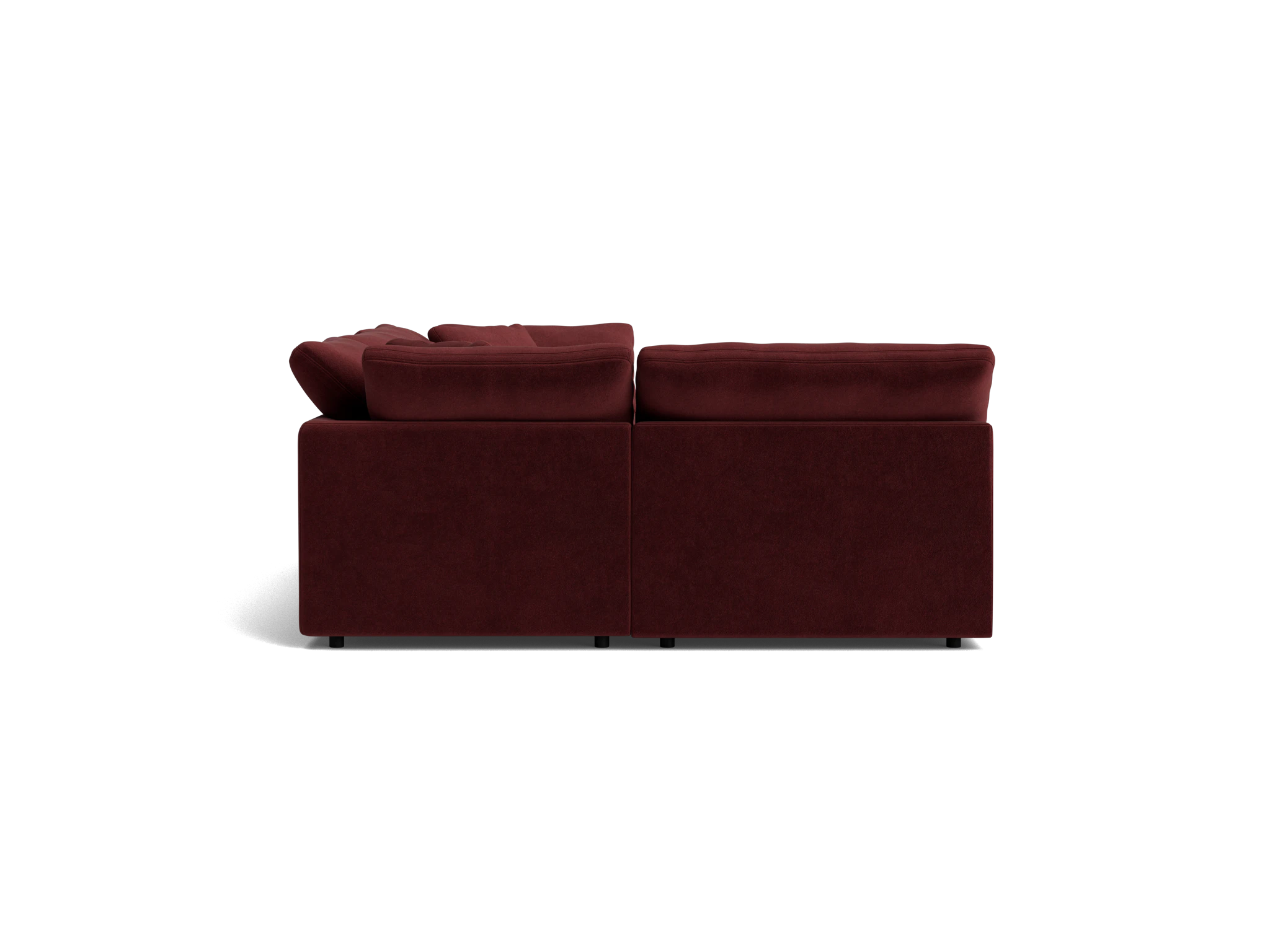 bryant modular double chaise sofa bumper sectional banks currant