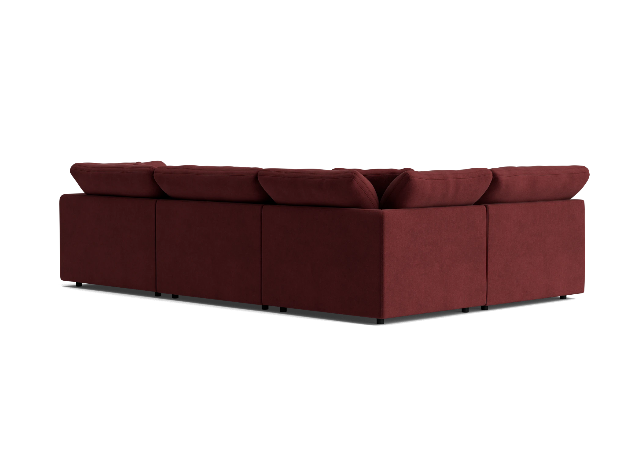 bryant modular double chaise sofa bumper sectional banks currant