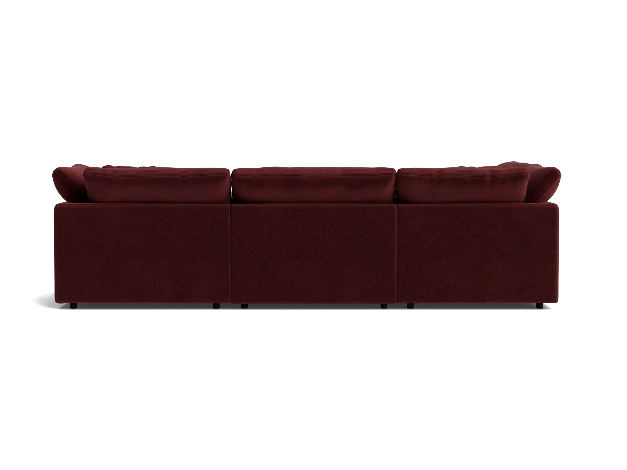 bryant modular double chaise sofa bumper sectional banks currant
