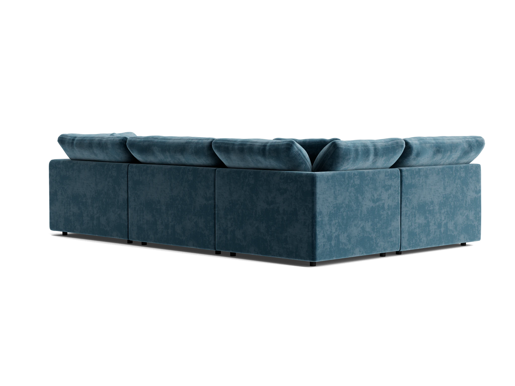 bryant modular double chaise sofa bumper sectional harper biscay bay