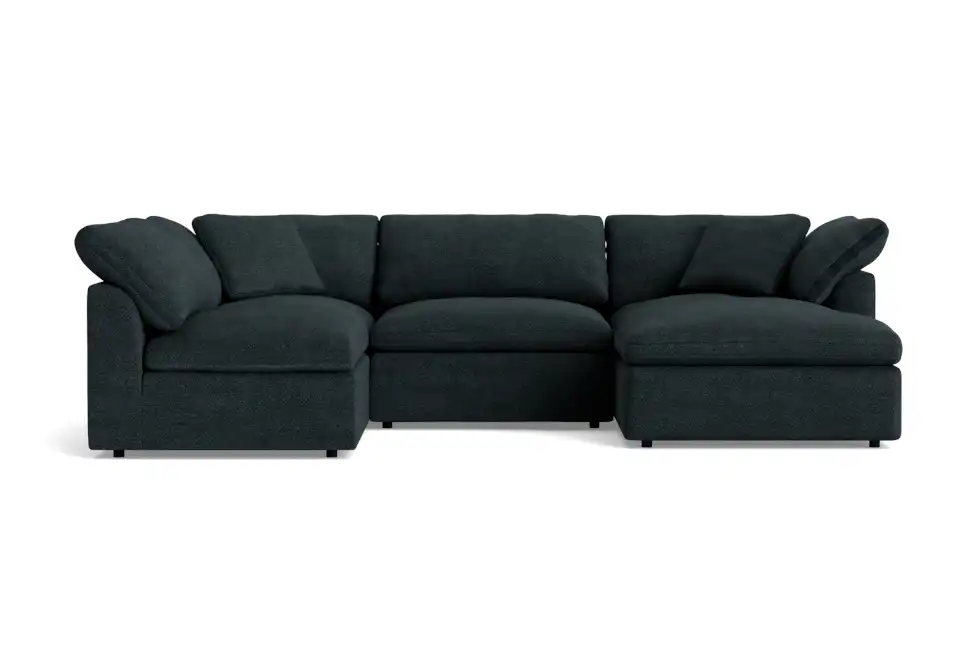 bryant modular double chaise sofa bumper sectional resource marina