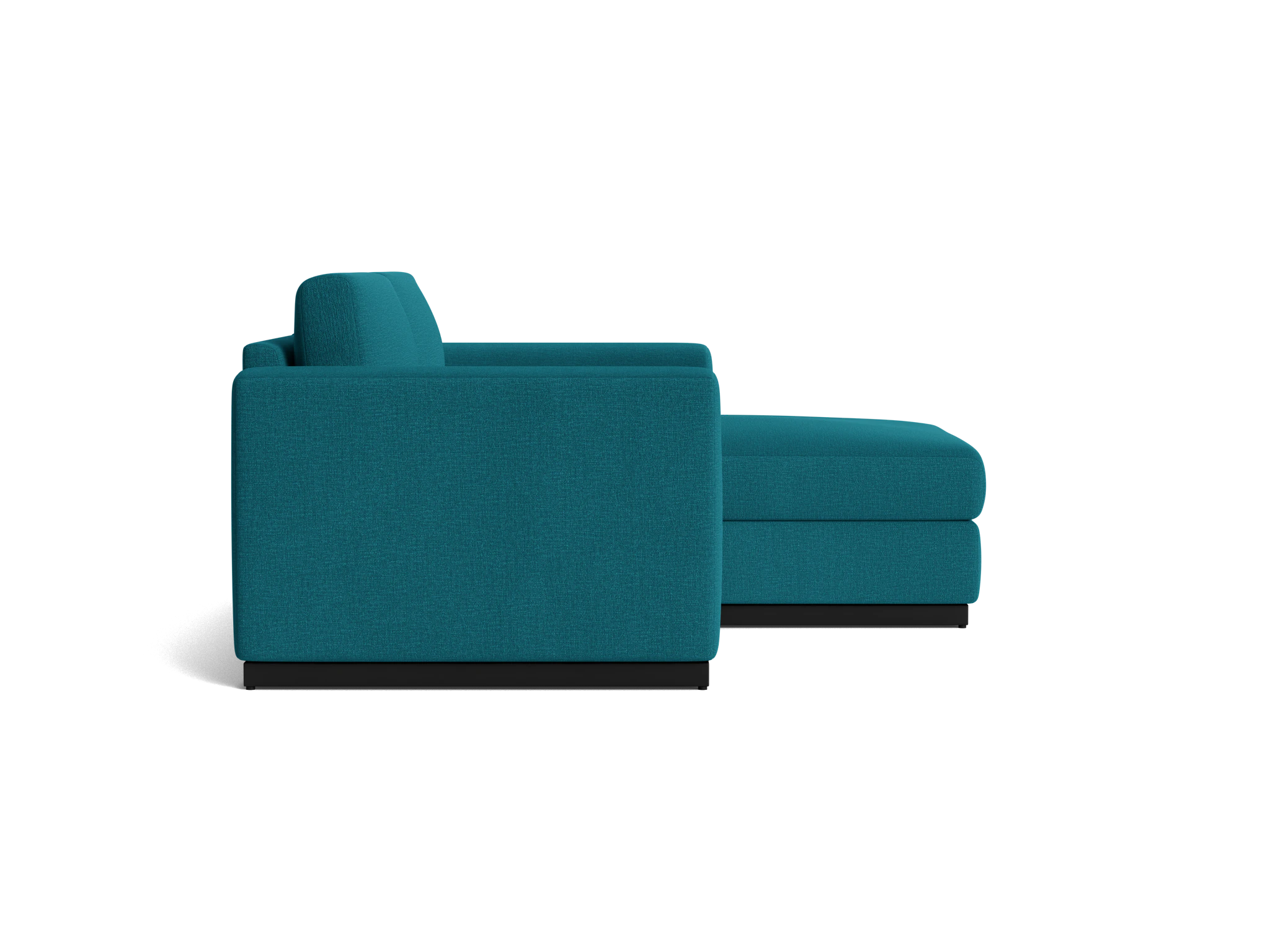 holt modular compact sectional with storage key largo zenith teal