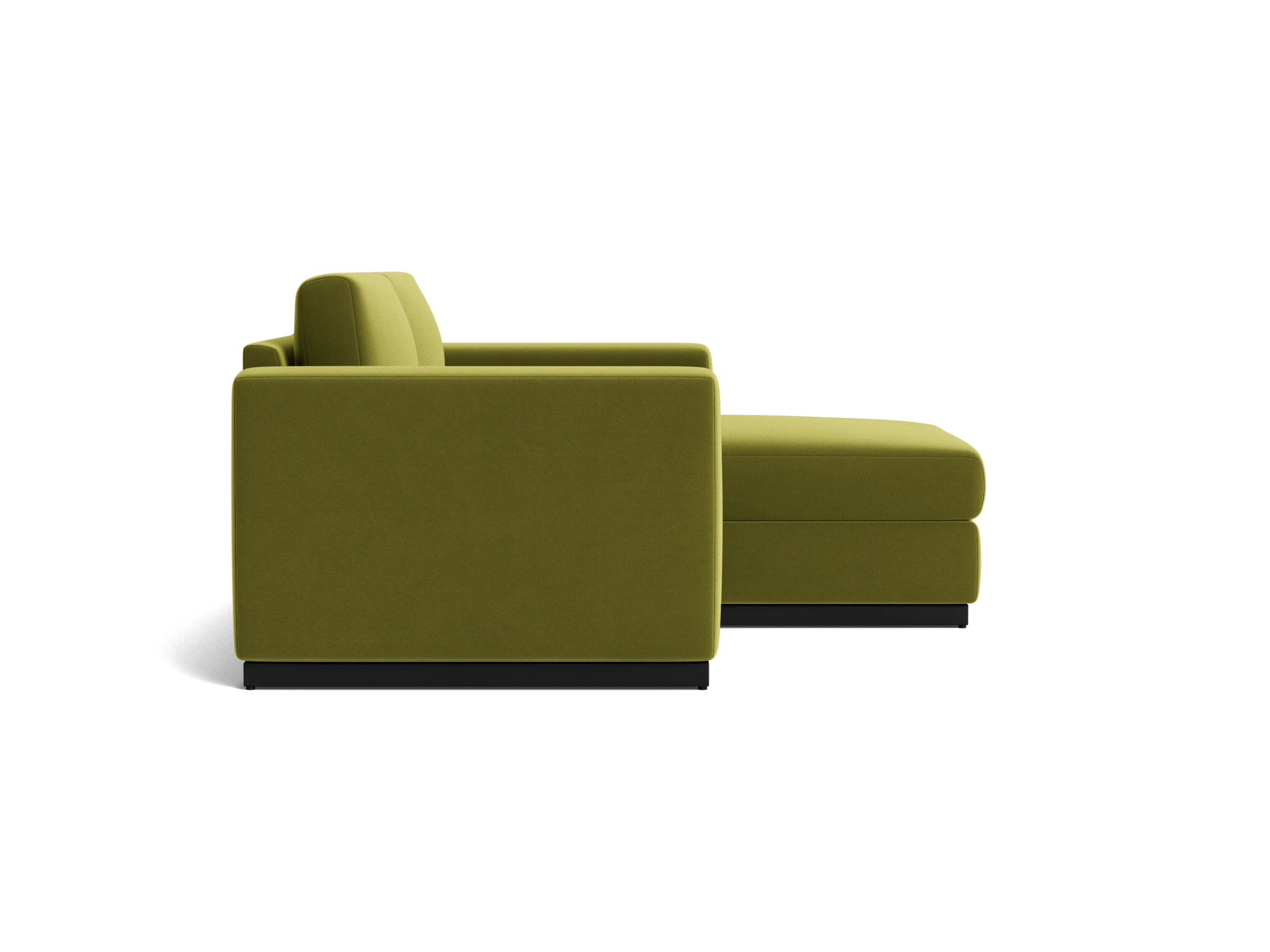 holt modular compact sectional with storage royale apple