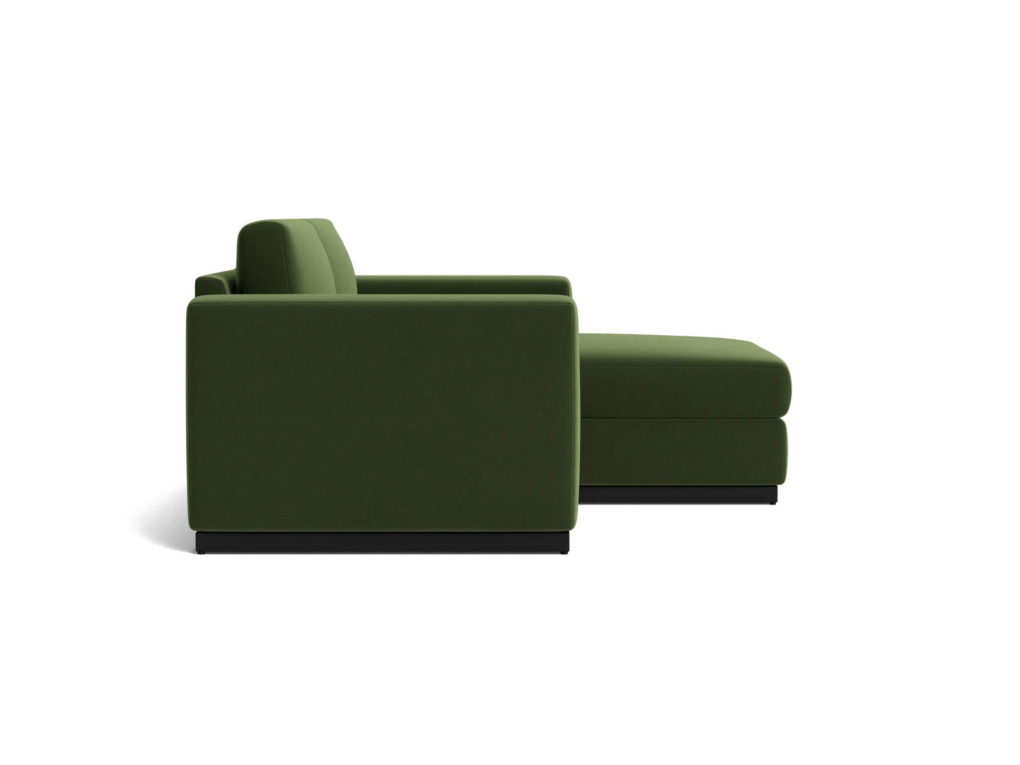 holt modular compact sectional with storage royale forest