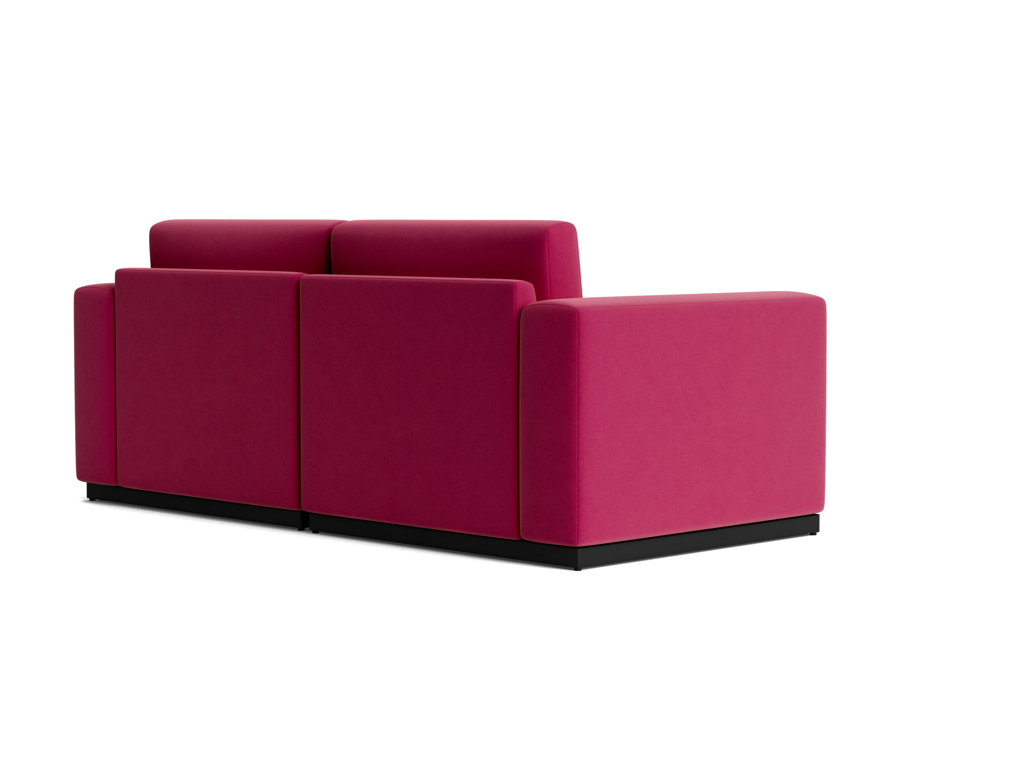 holt modular compact sectional with storage royale berry