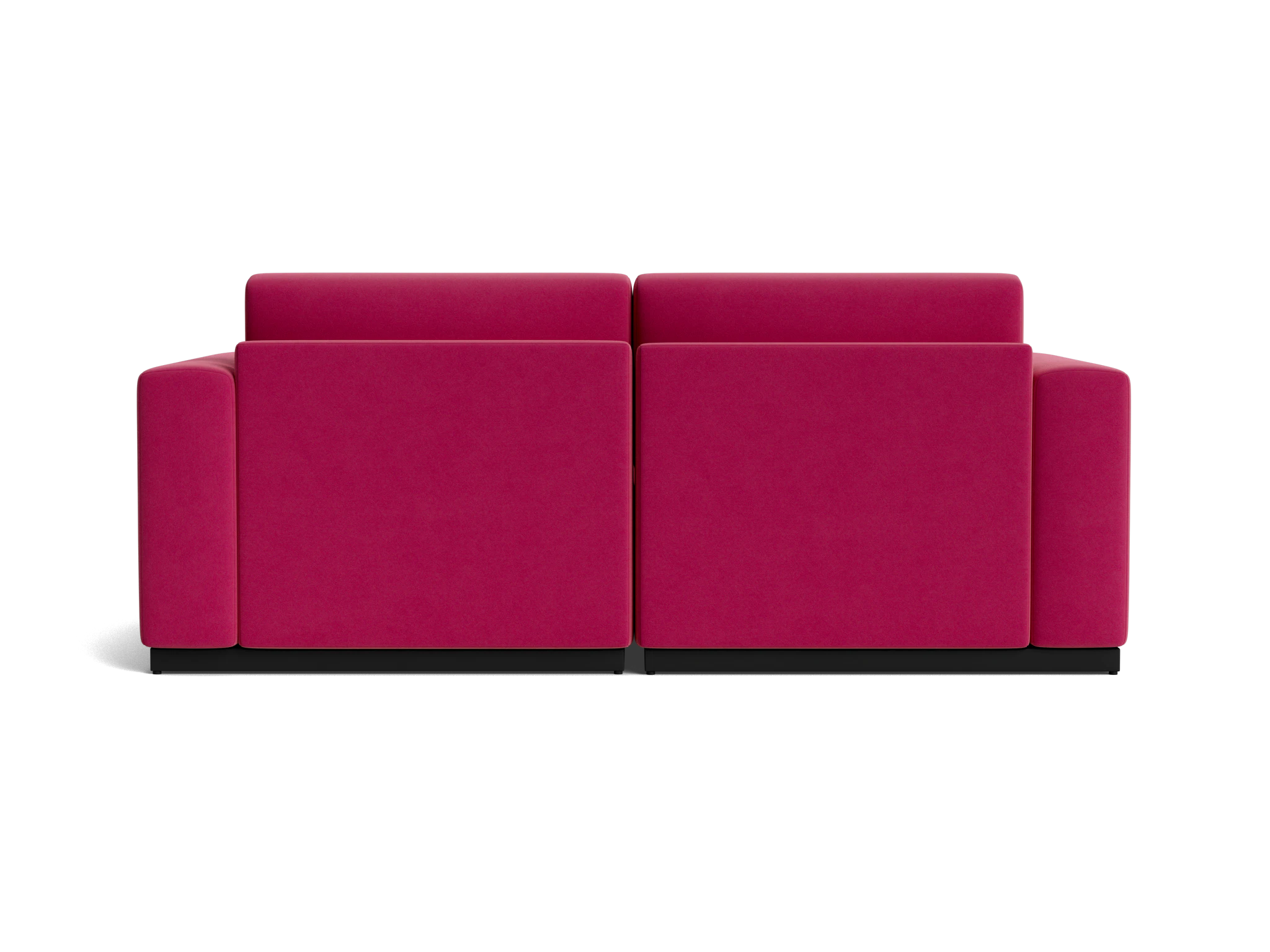 holt modular compact sectional with storage royale berry