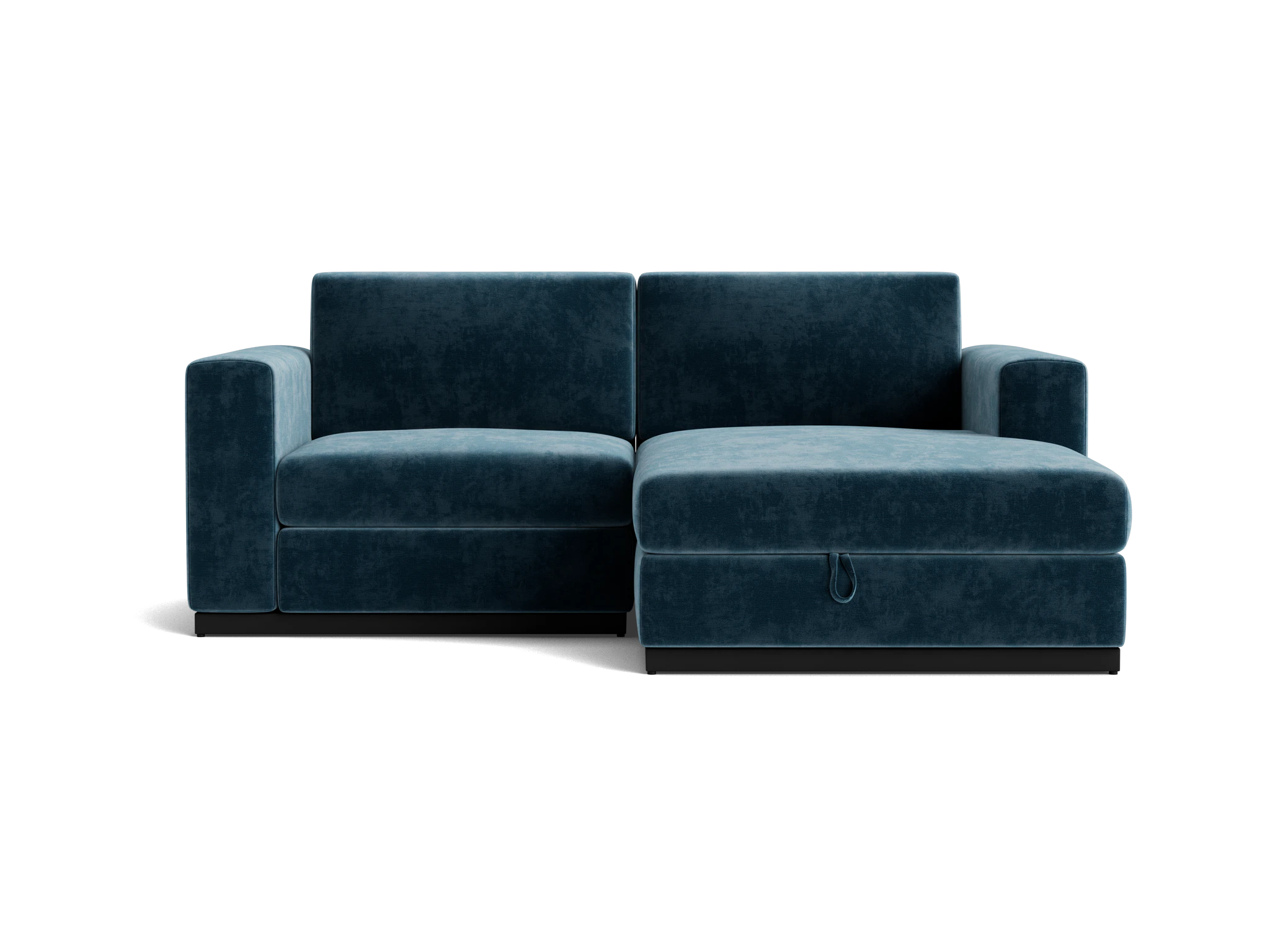 holt modular compact sectional with storage harper biscay bay