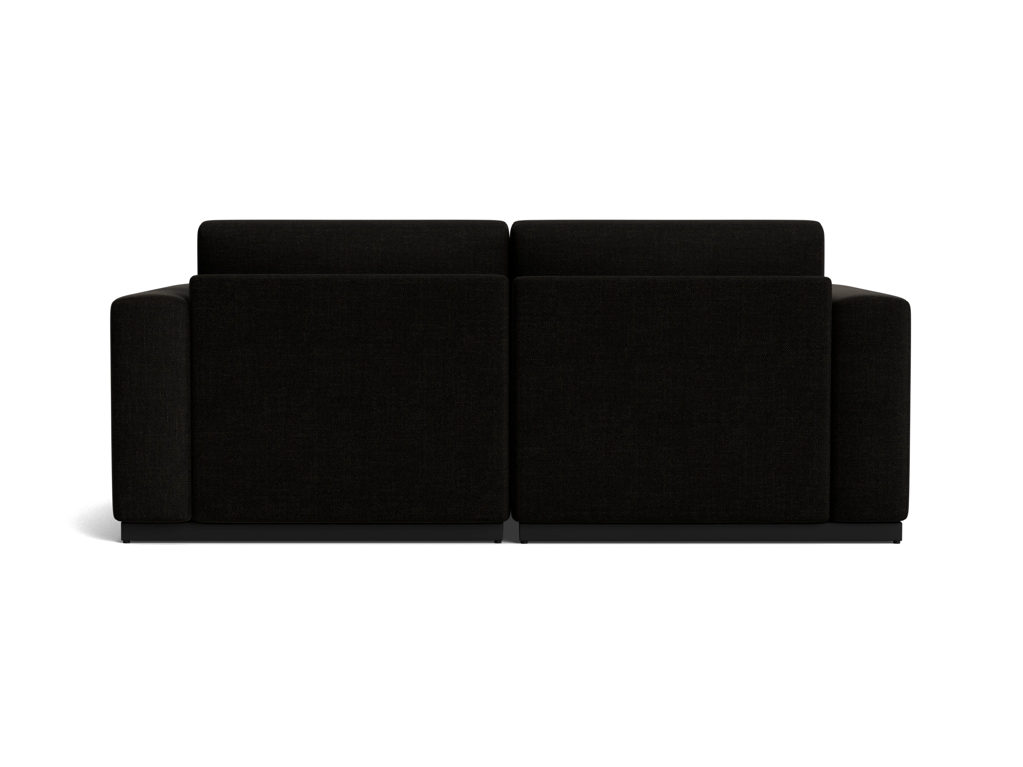 holt modular compact sectional with storage milo onyx