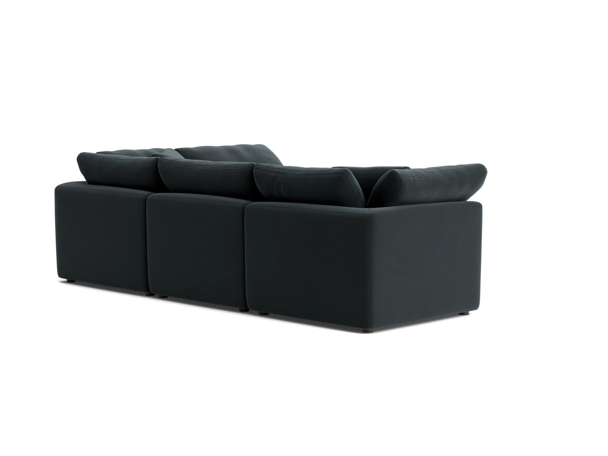 bryant petite modular sectional royale gunmetal