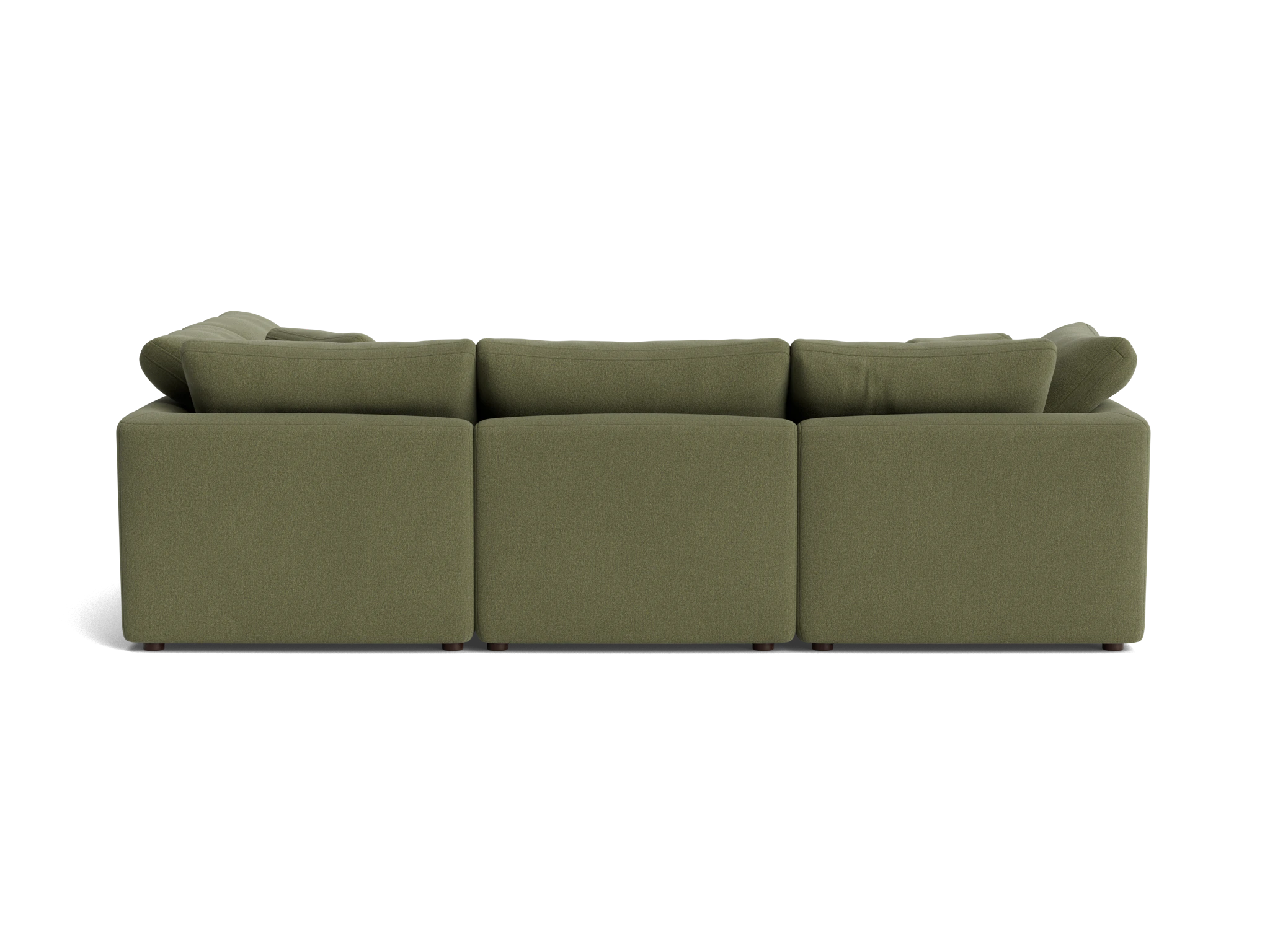 bryant petite modular sectional faithful olive