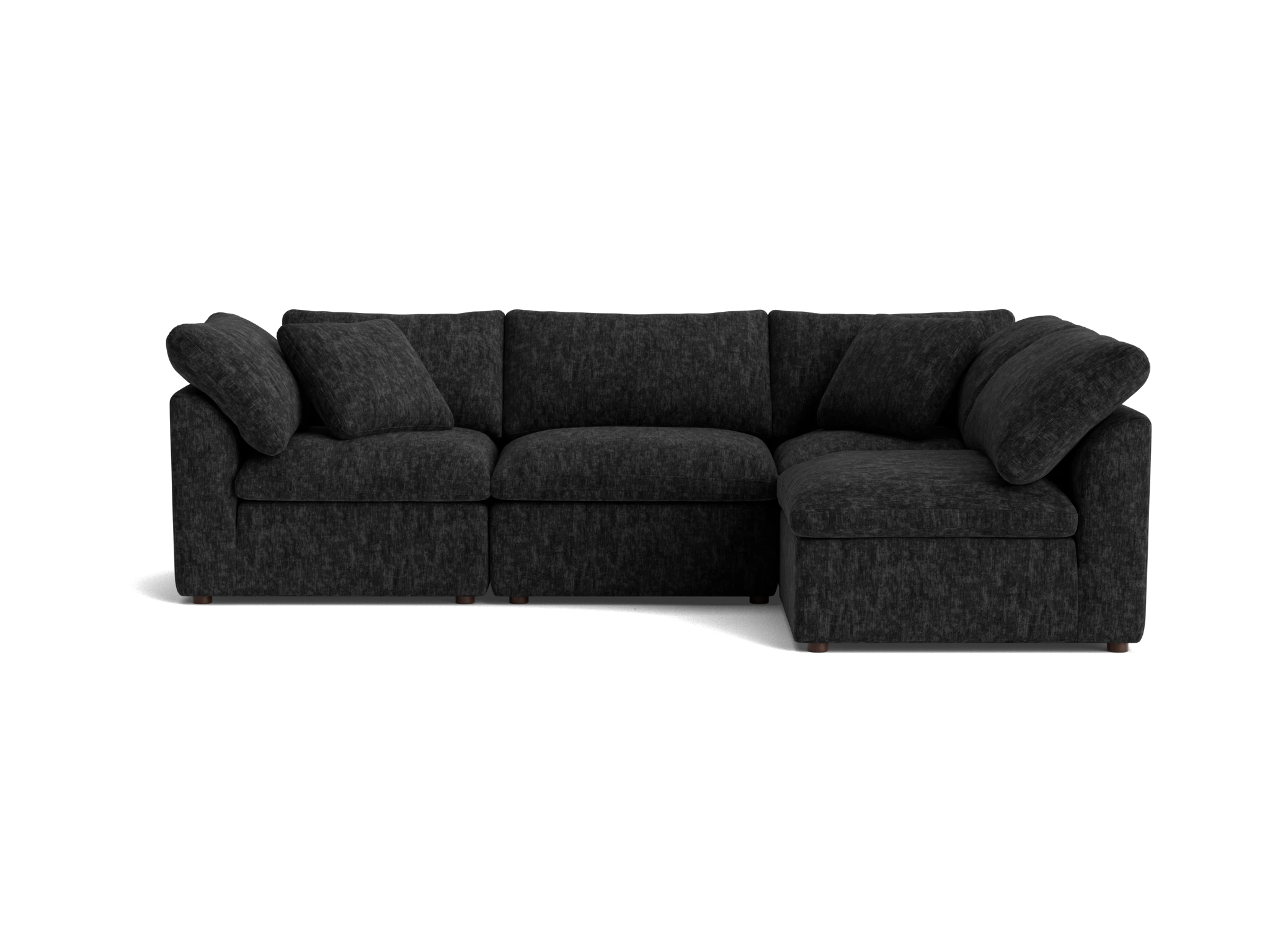 bryant petite modular sectional crave lava rock