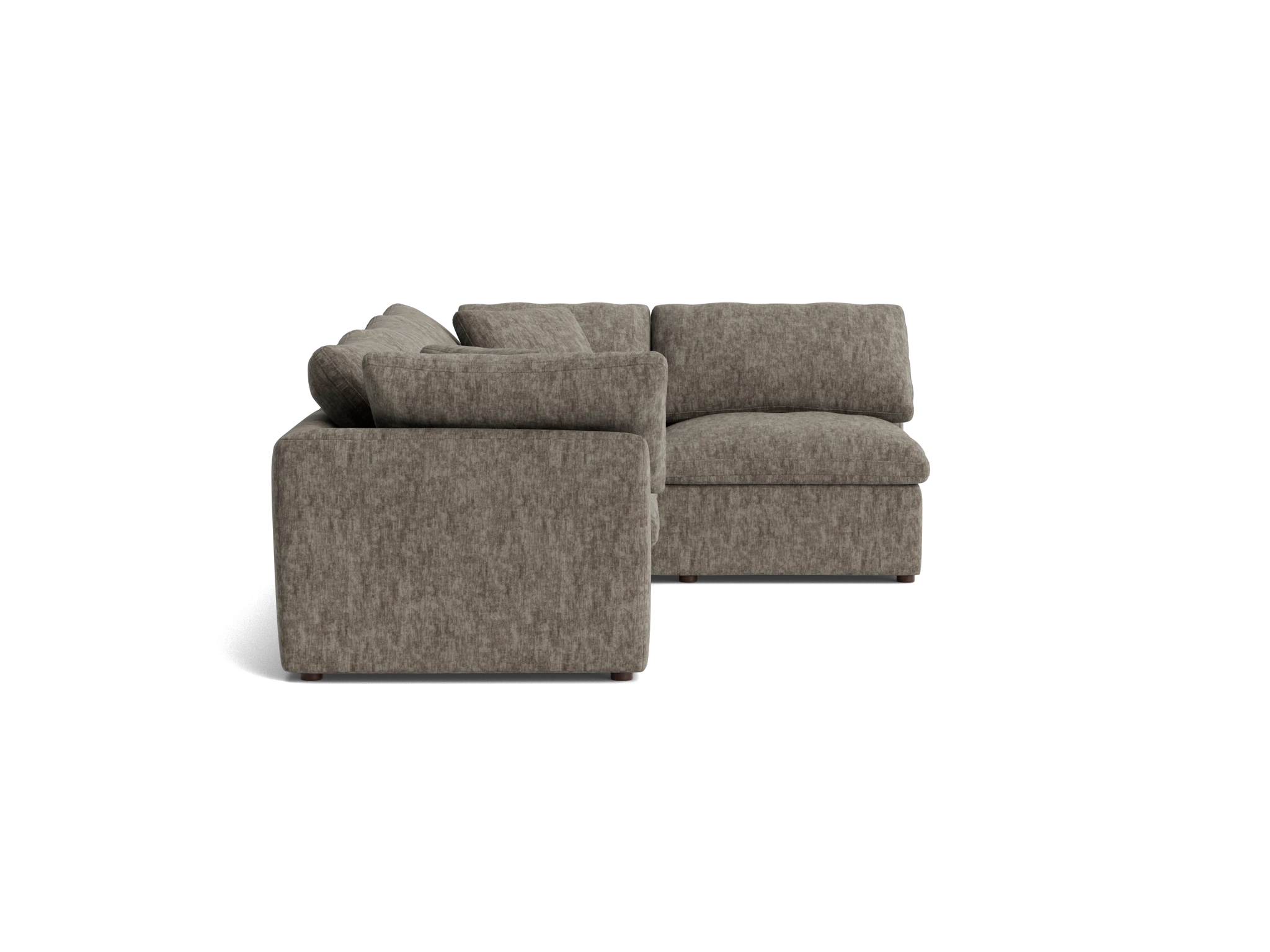 bryant petite modular sectional crave mocha latte