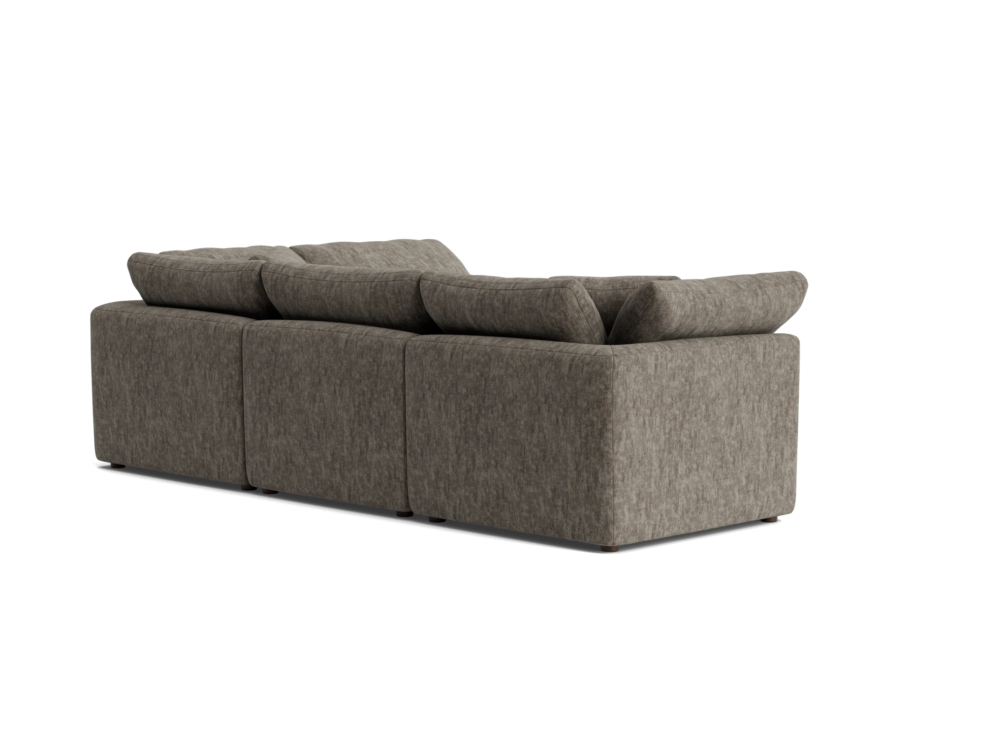 bryant petite modular sectional crave mocha latte