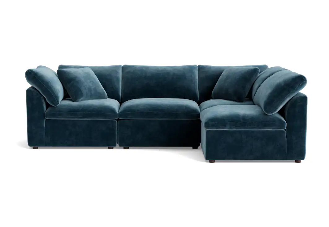 bryant petite modular sectional harper biscay bay