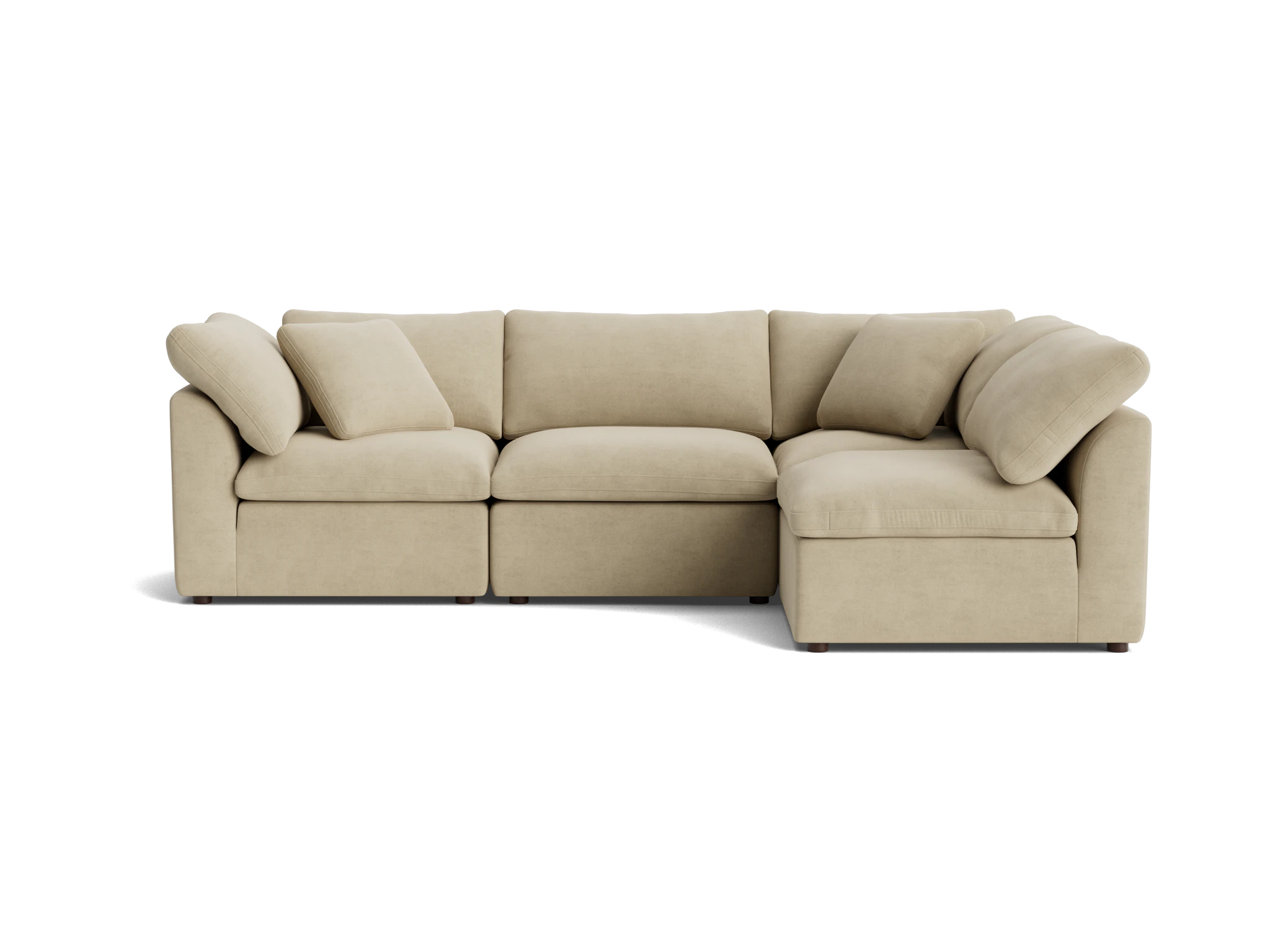 bryant petite modular sectional royale sand