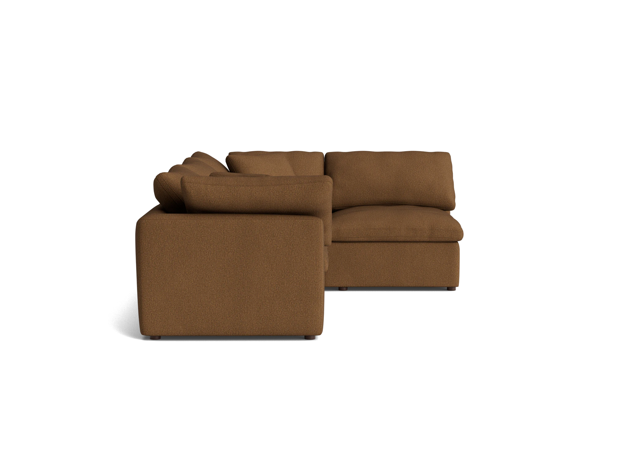 bryant petite modular sectional faithful mocha
