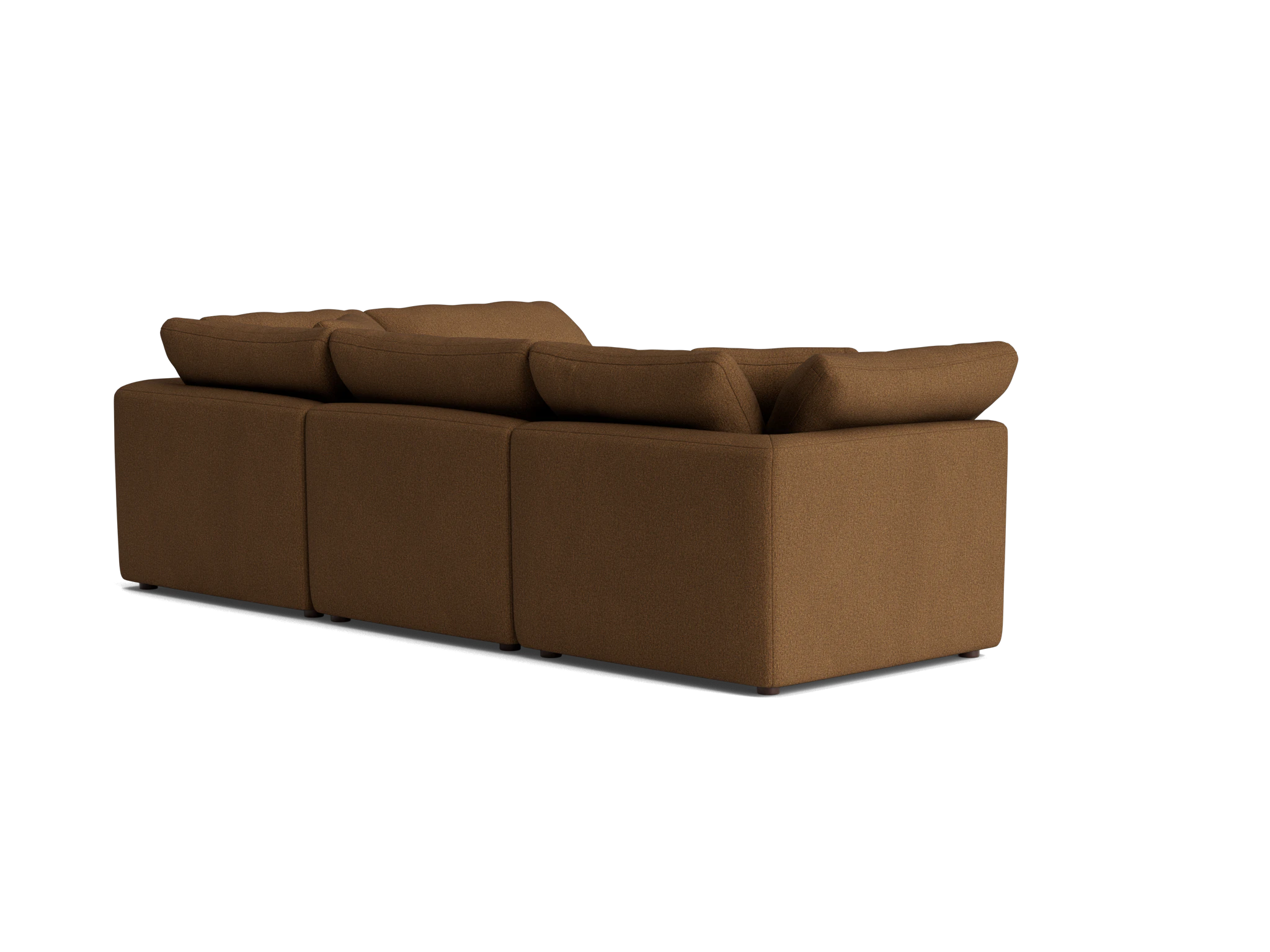 bryant petite modular sectional faithful mocha