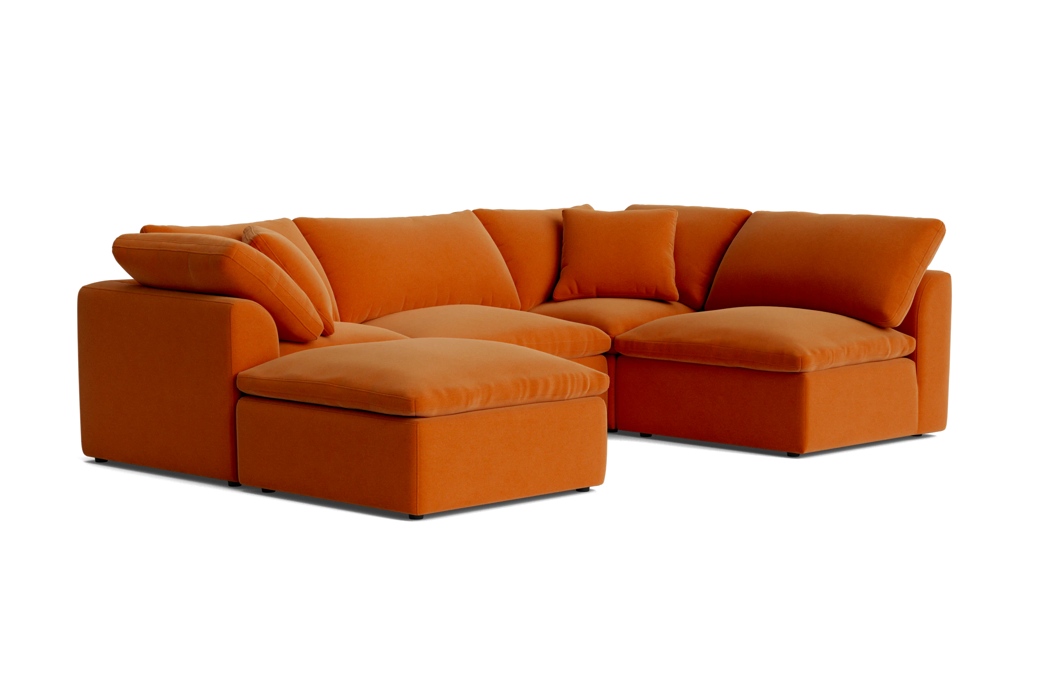 bryant petite modular sofa bumper sectional royale hacienda