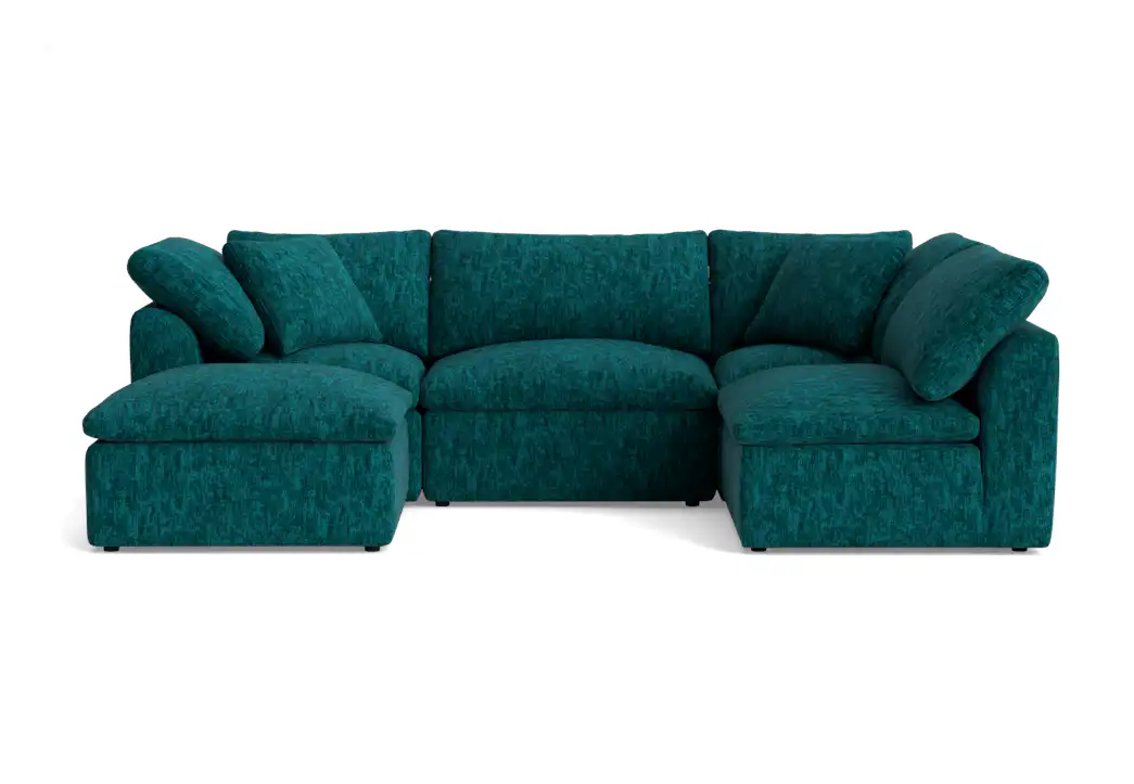 bryant petite modular sofa bumper sectional crave greenery