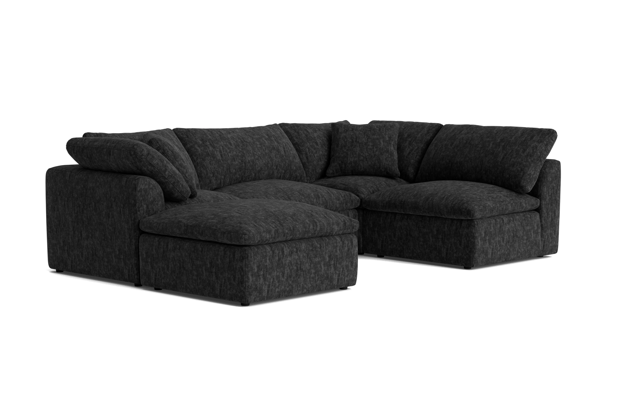 bryant petite modular sofa bumper sectional crave lava rock