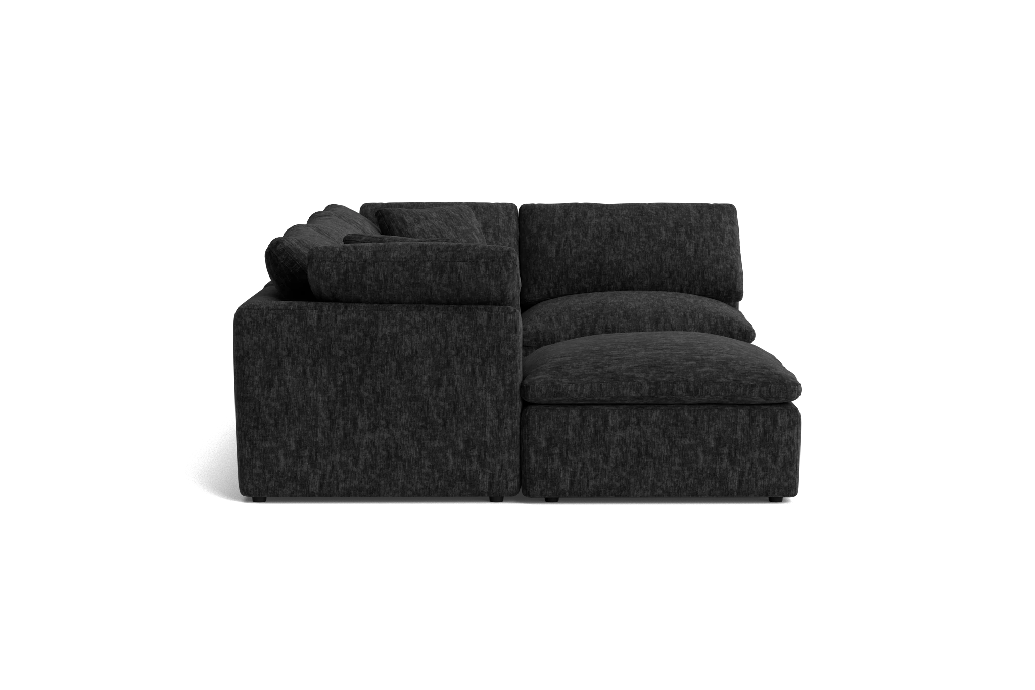 bryant petite modular sofa bumper sectional crave lava rock