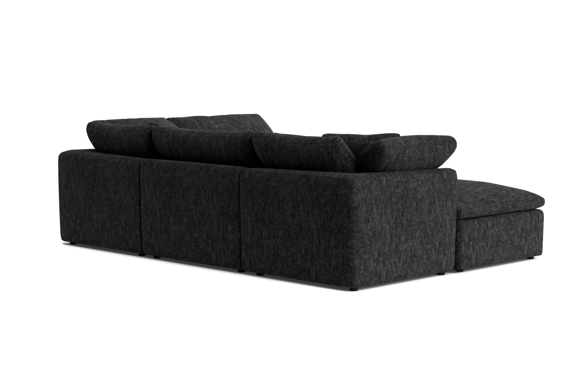 bryant petite modular sofa bumper sectional crave lava rock