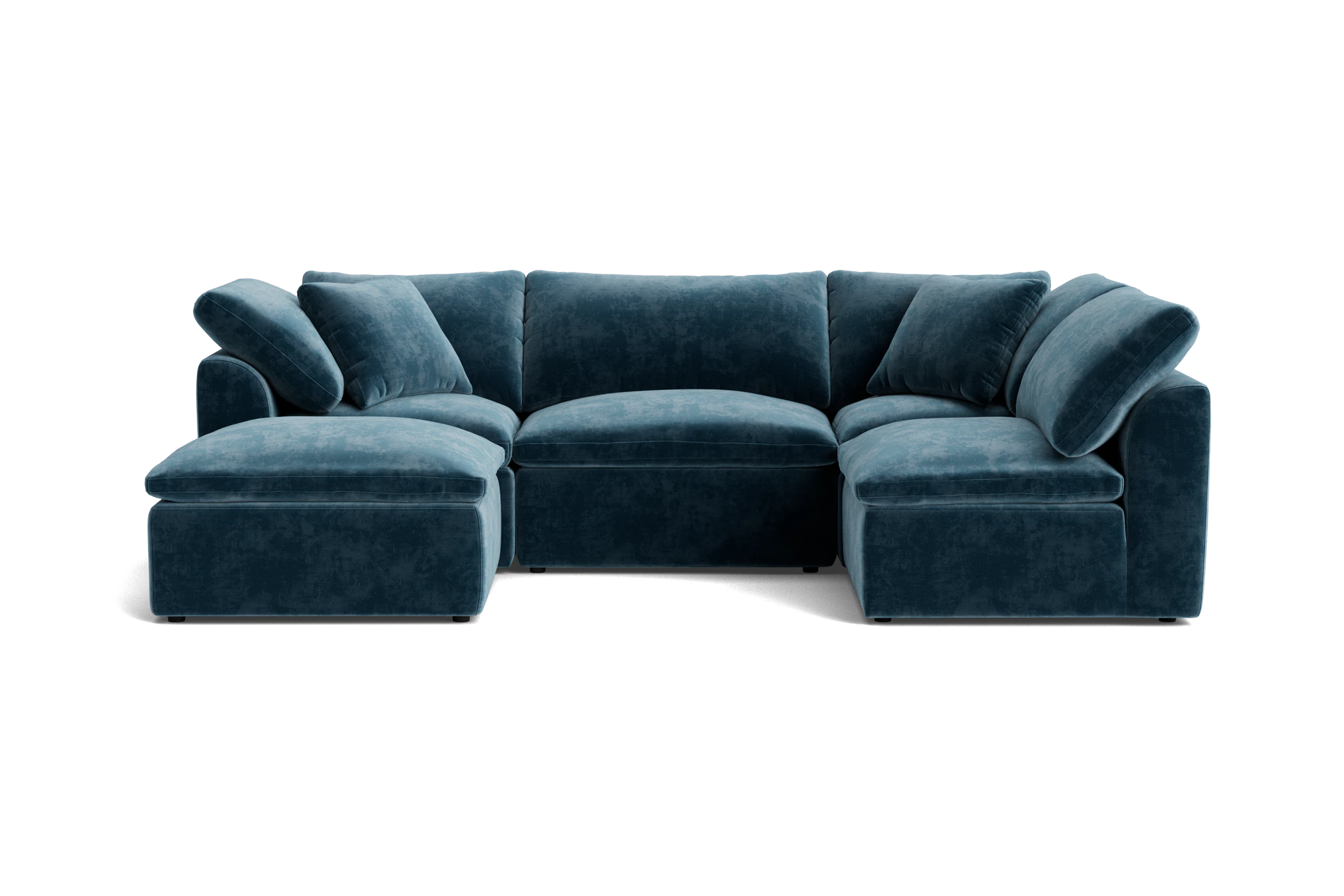 bryant petite modular sofa bumper sectional harper biscay bay