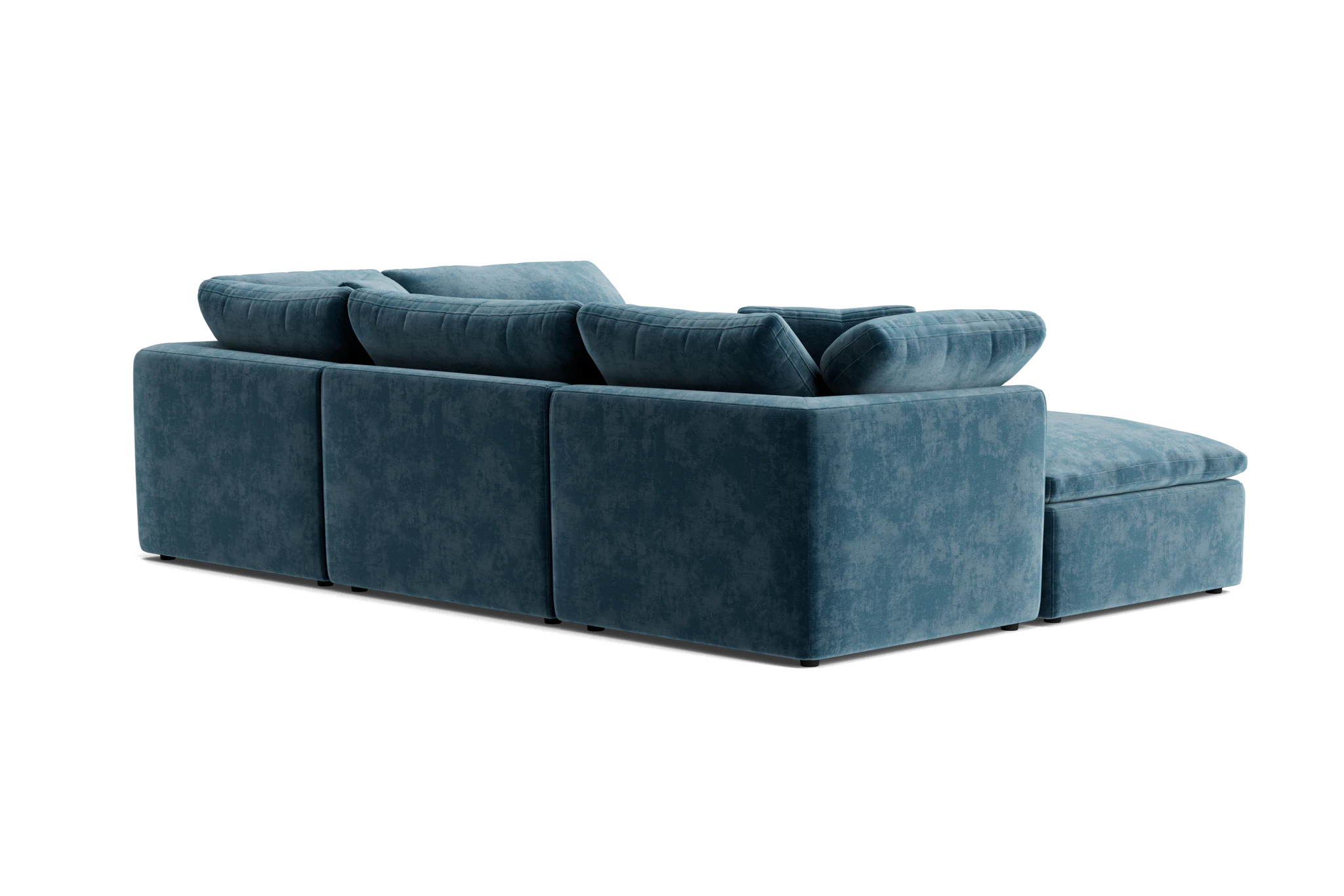 bryant petite modular sofa bumper sectional harper biscay bay