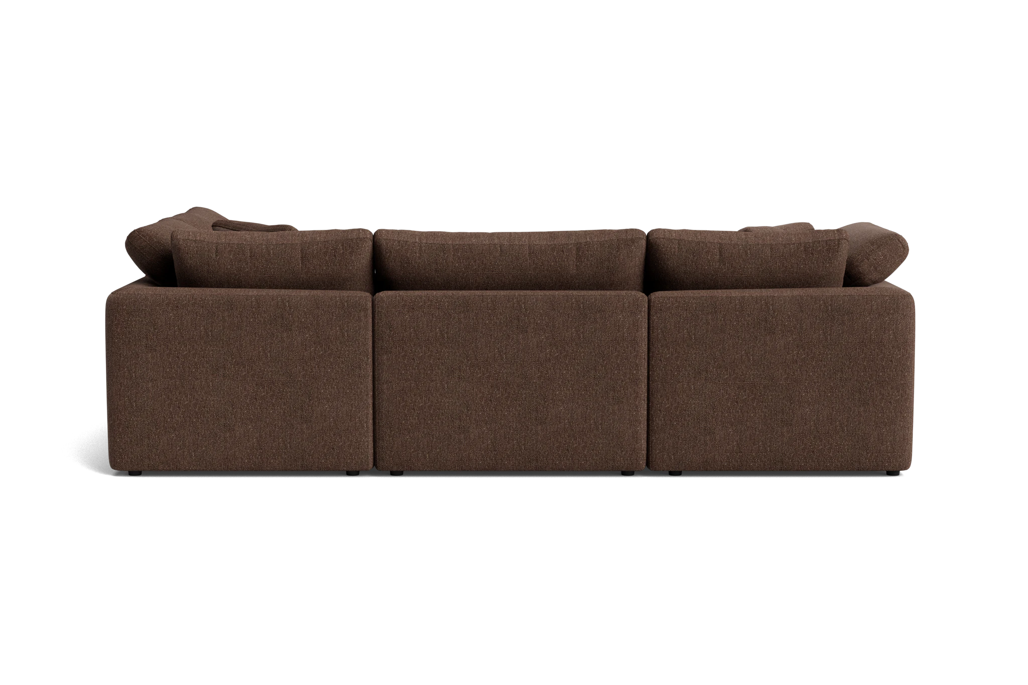 bryant petite modular sofa bumper sectional resource truffle