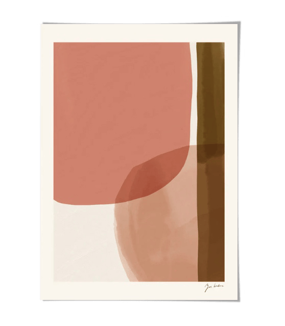 zoe abstract art print